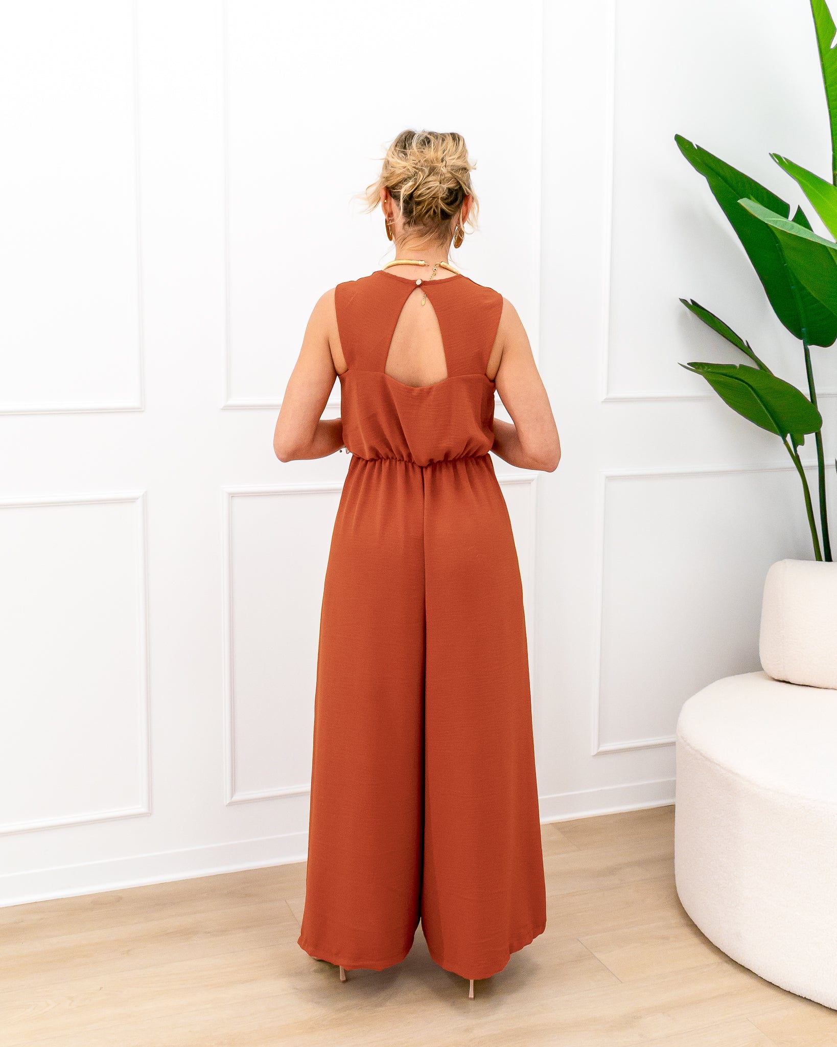 Jumpsuit “Rossella Arancio”