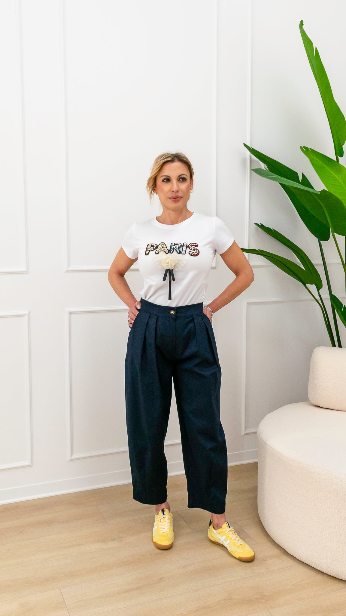 Pantalone “Greta Blu”