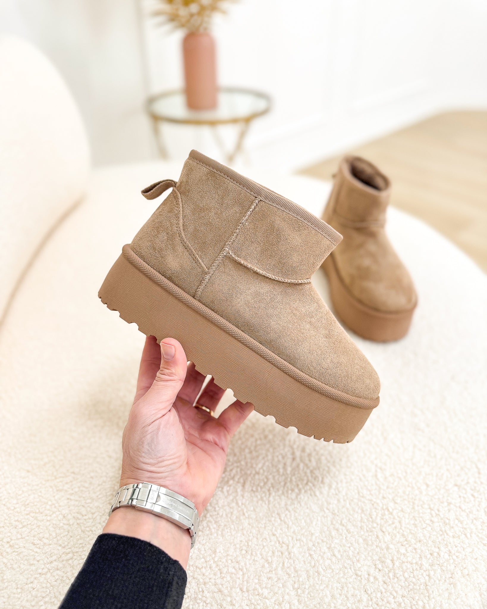 Stivaletto “Barbara Camel”