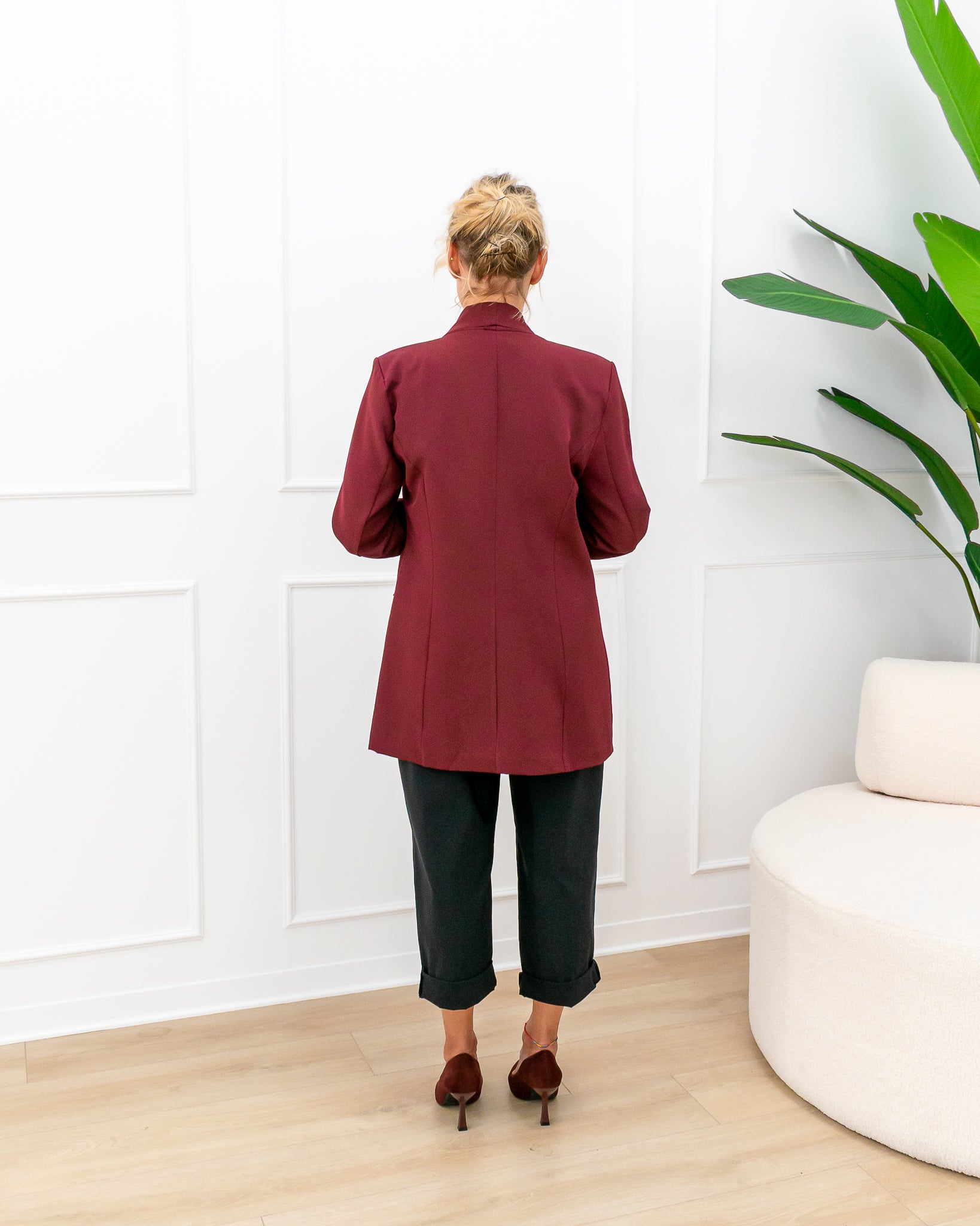 Blazer “Isabella Bordeaux”