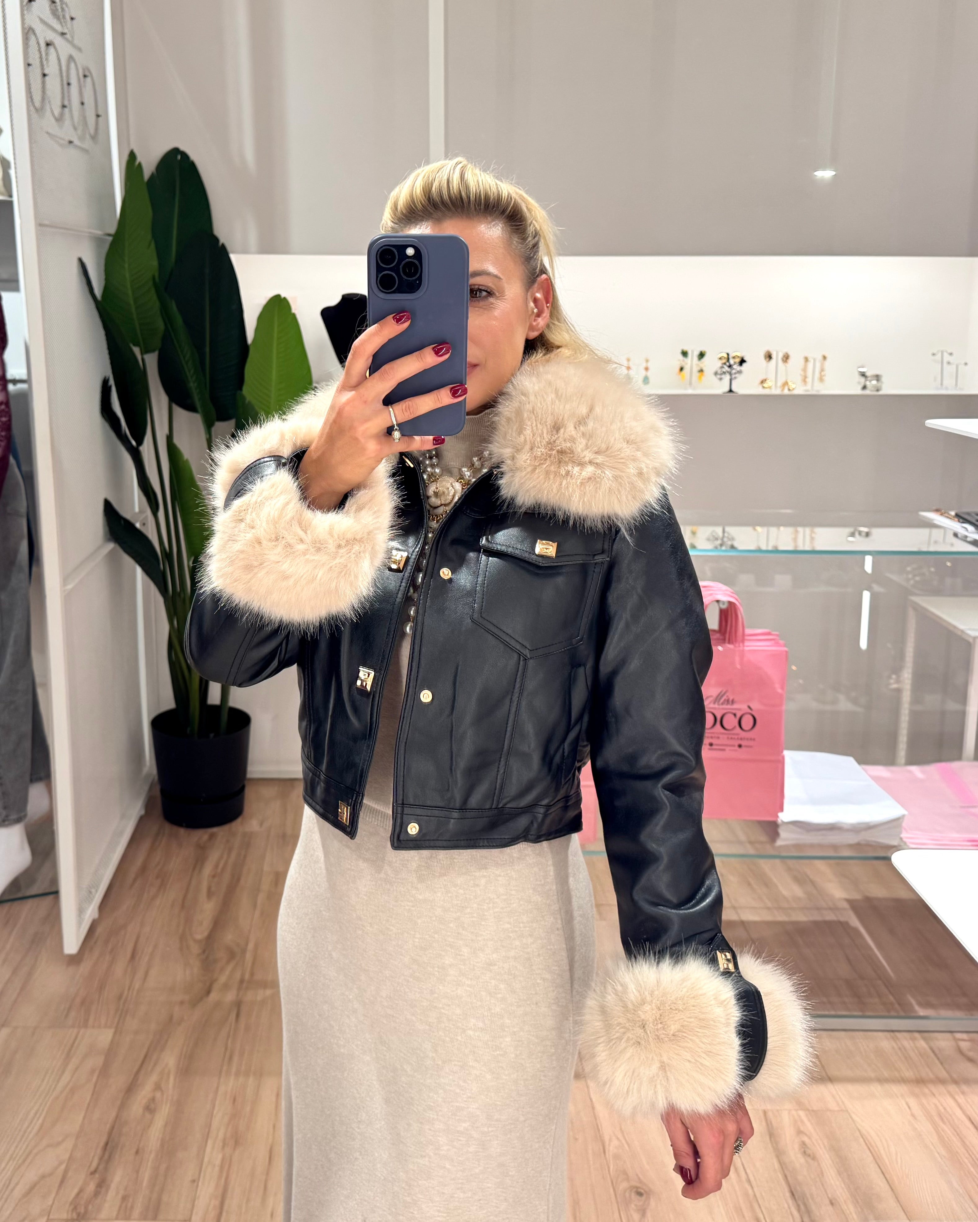 Giubbino “Anika Nero”