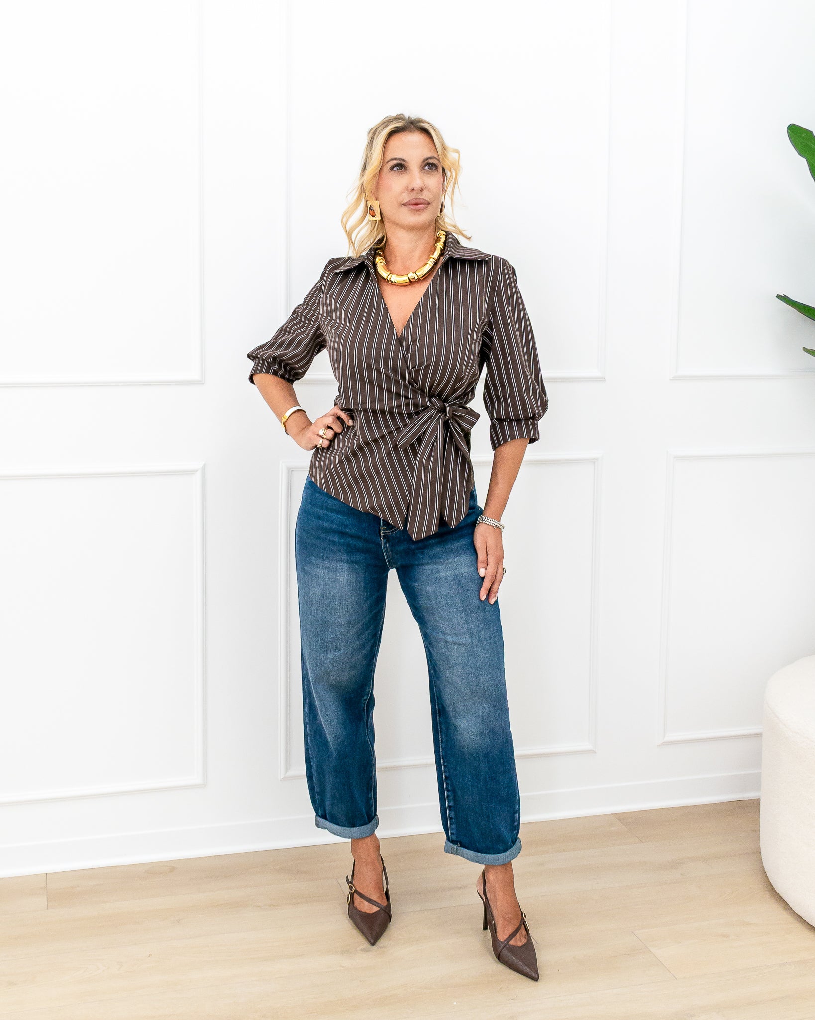 Camicia “Paola Cioccolato”