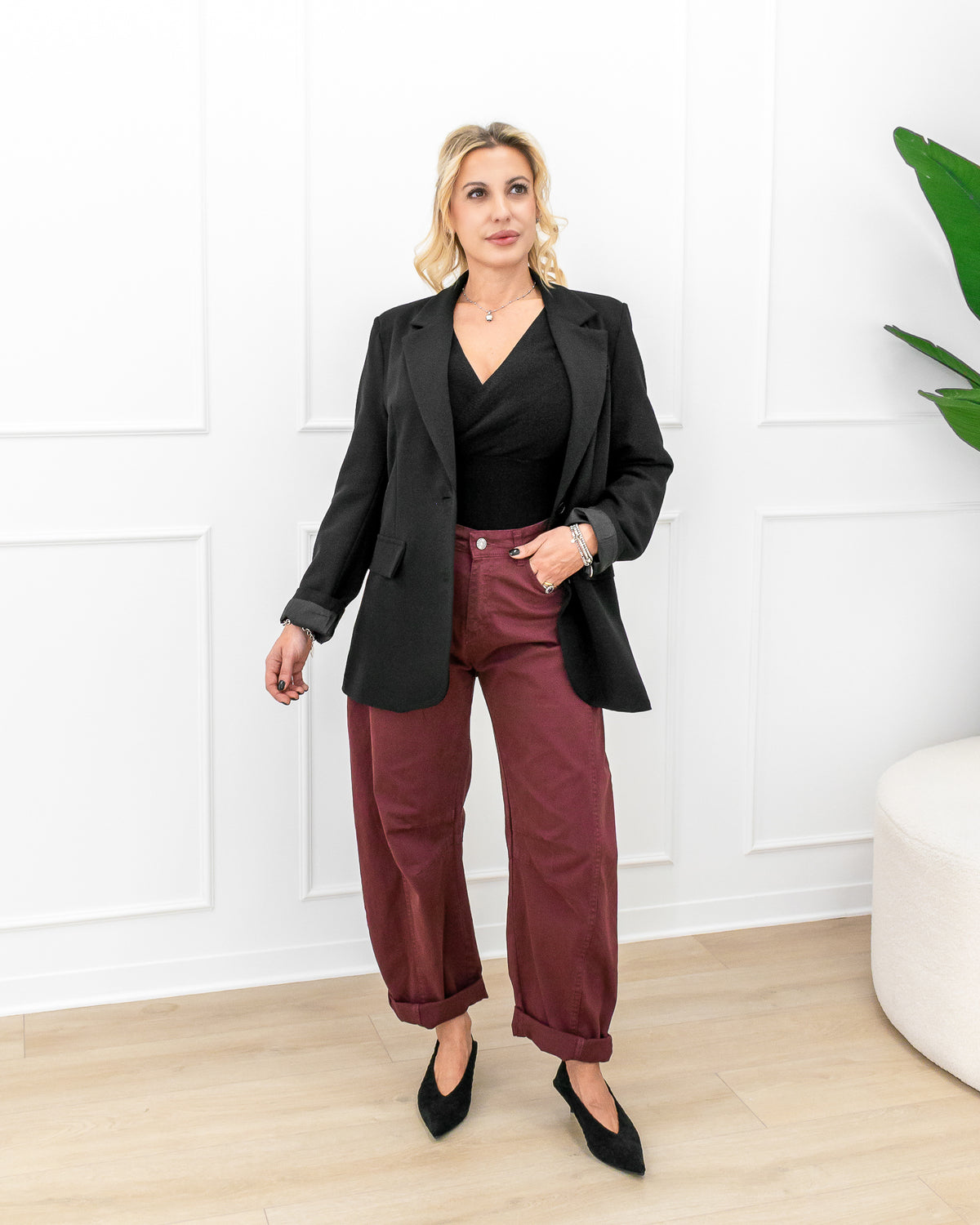 Pantalone “Isabella Bordeaux”