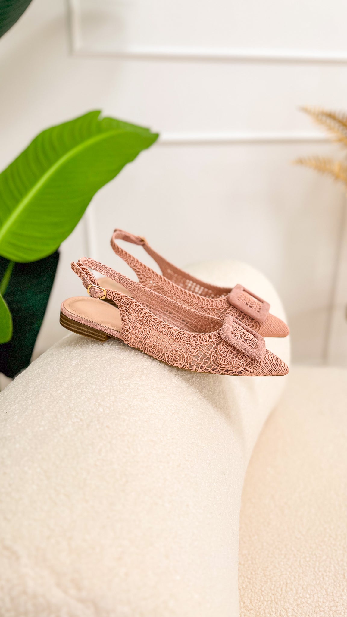 Slingback “Tilde Rosa”
