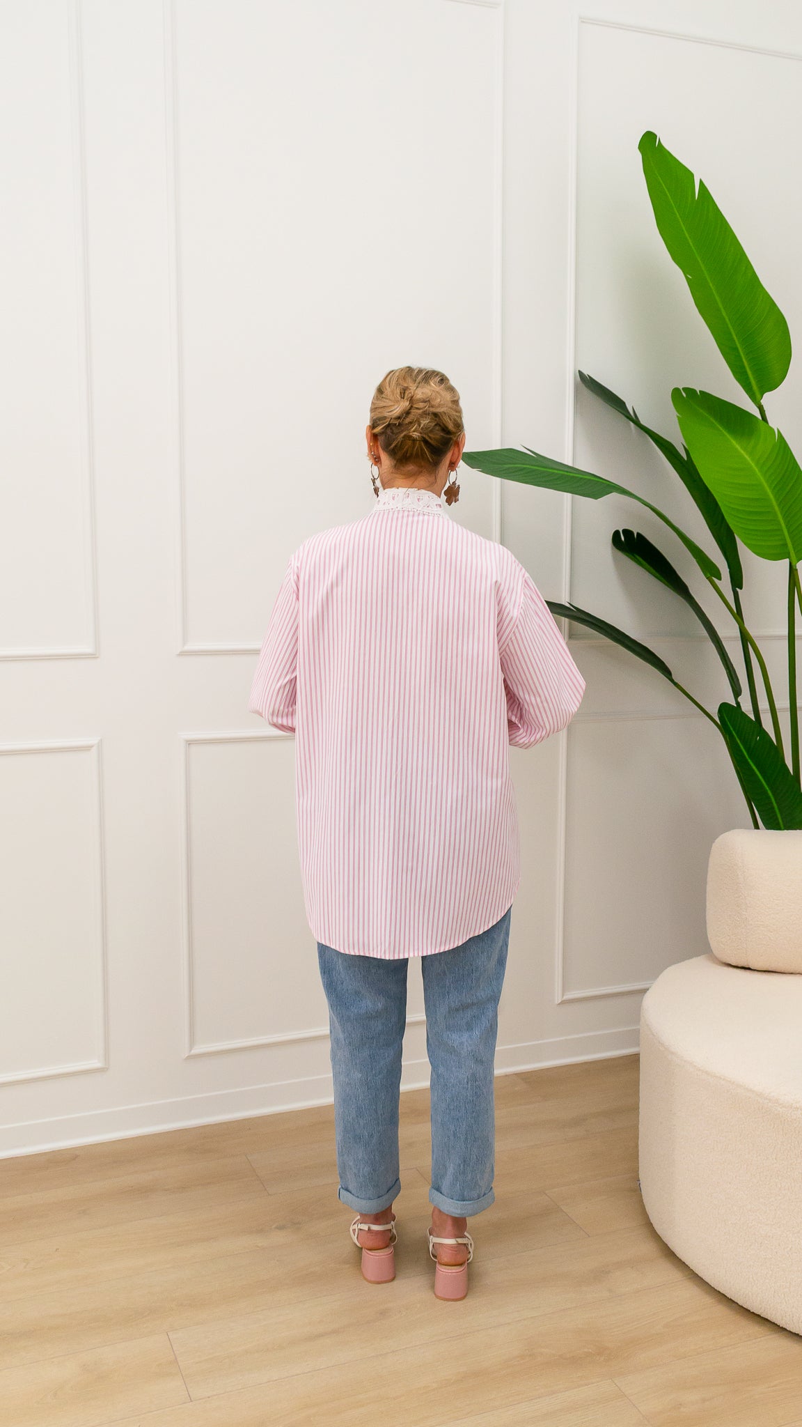 Camicia “Beatrice Rosa”