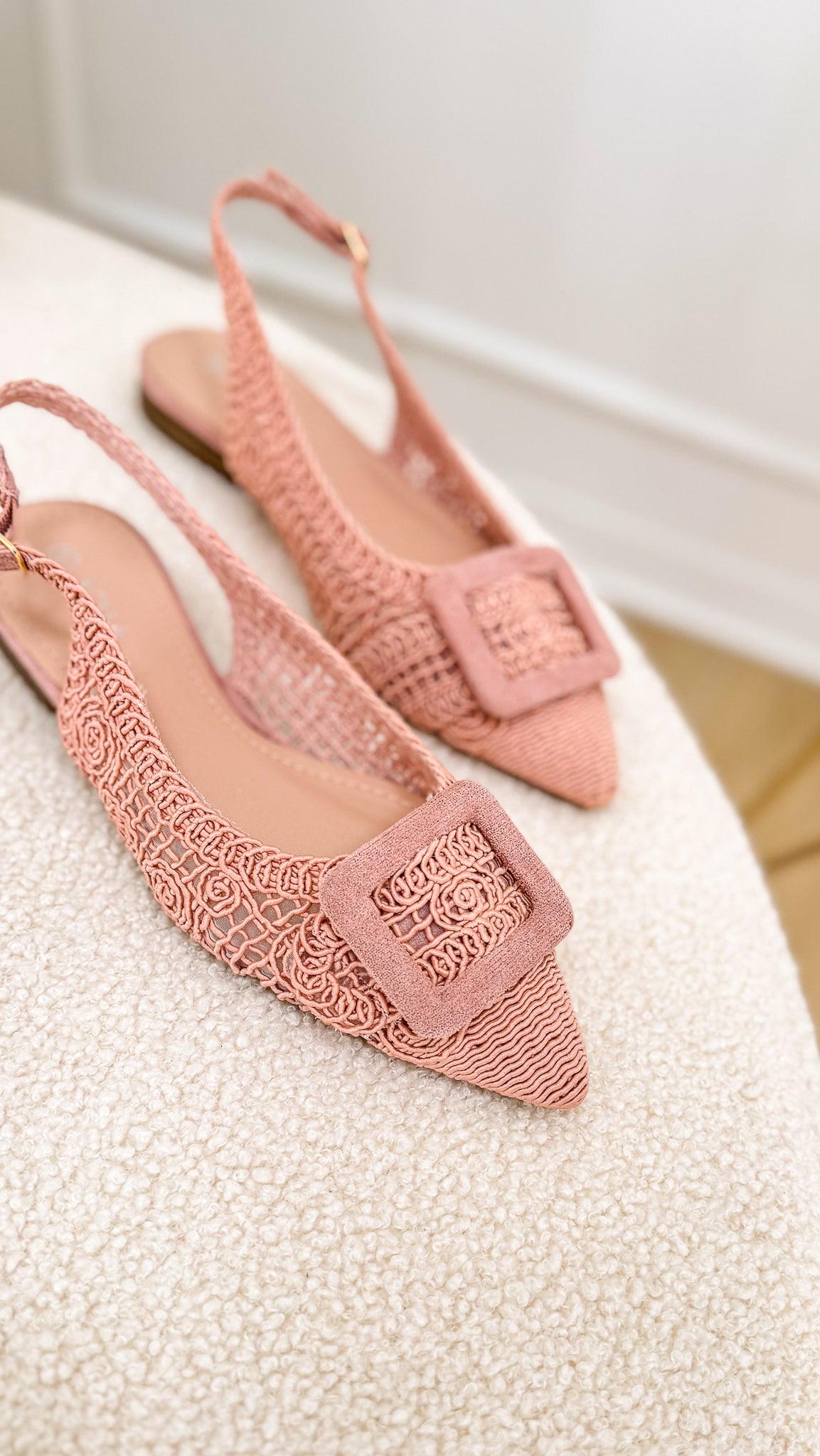 Slingback “Tilde Rosa”