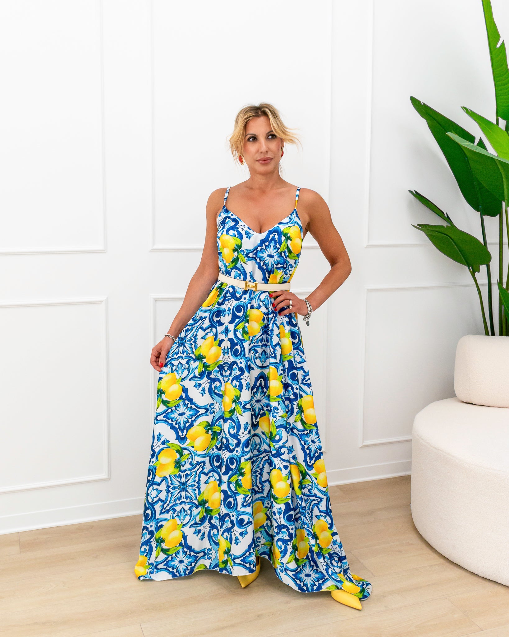 Abito "Positano Blu"