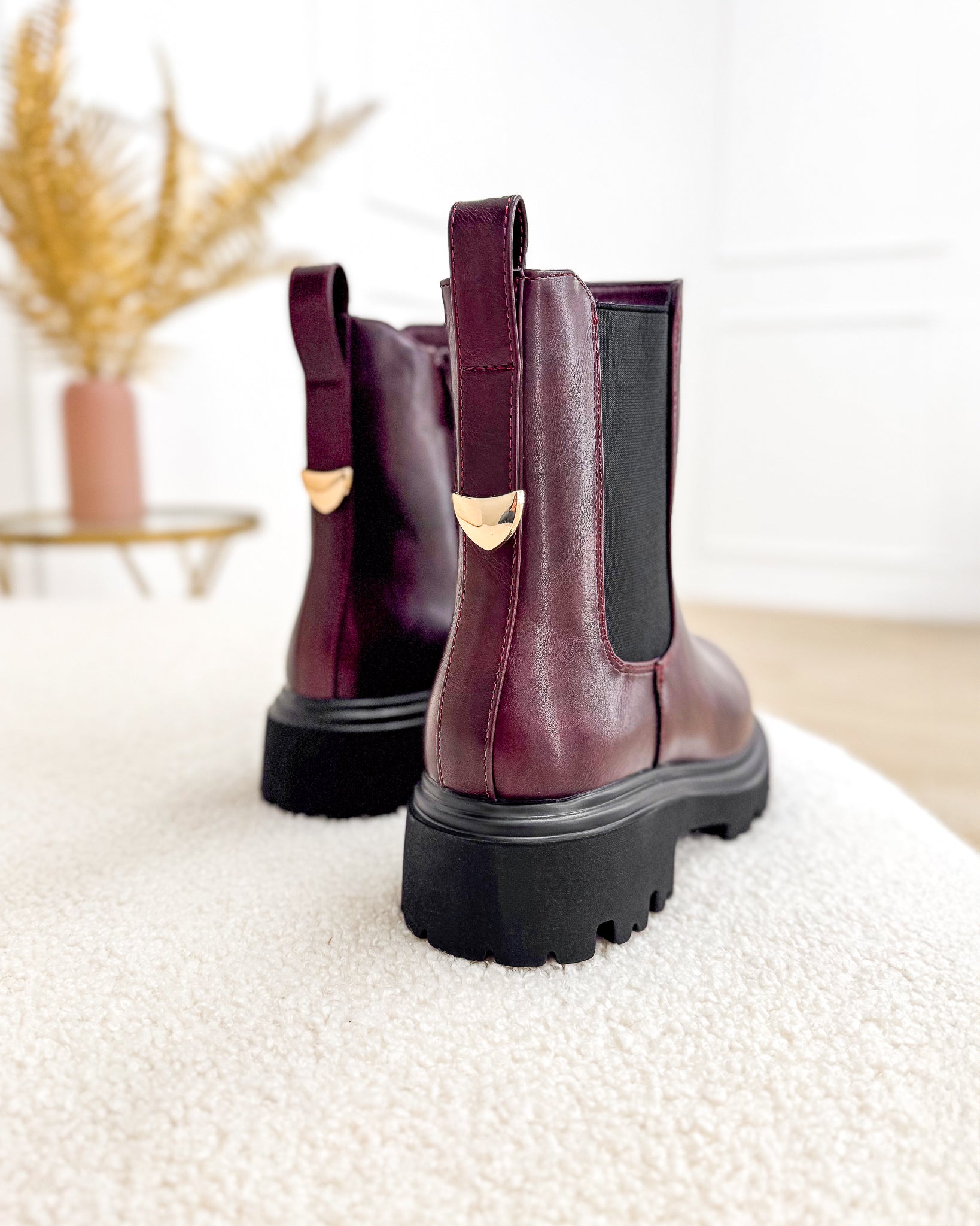 Boot “Dania Bordeaux”