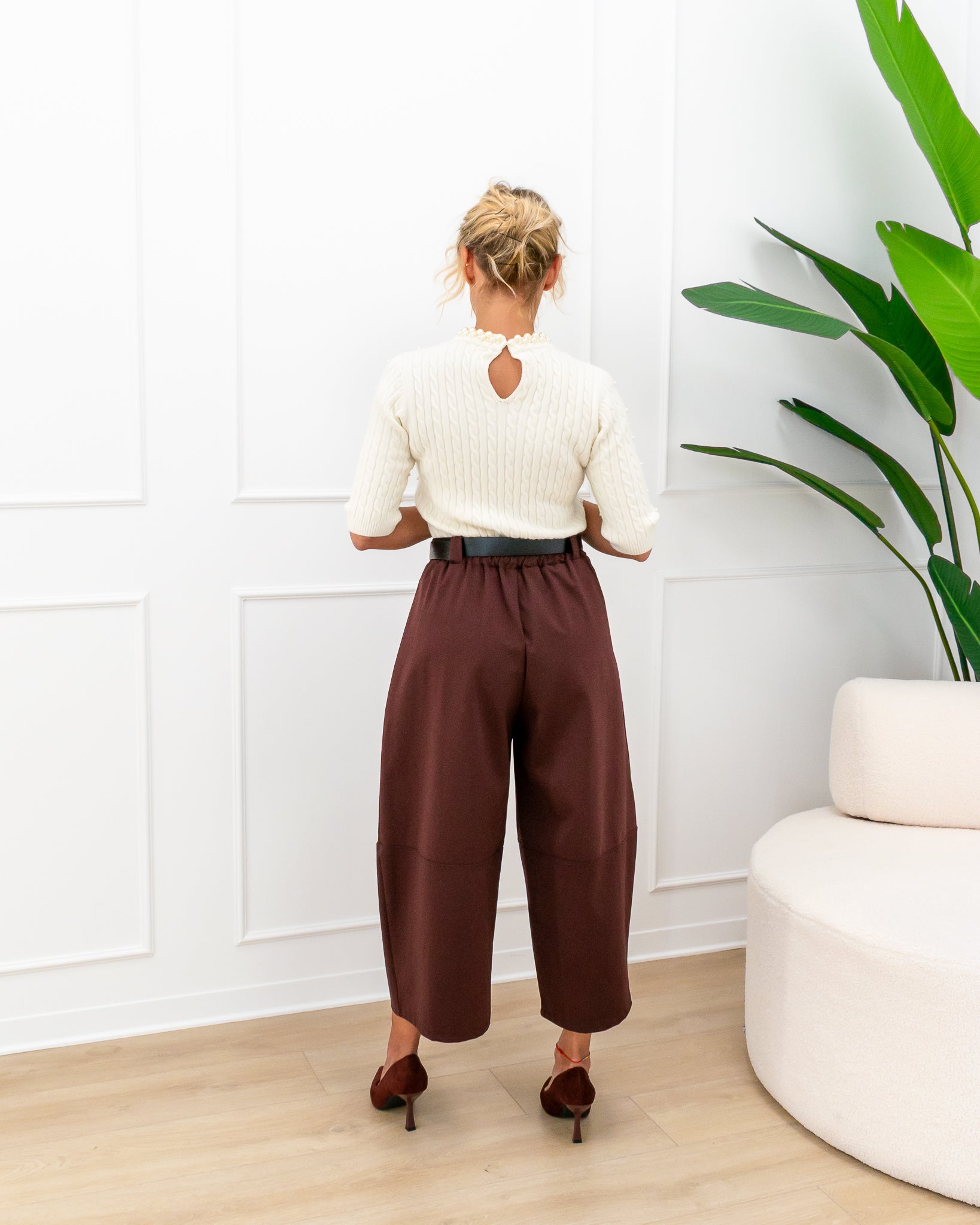 Pantalone “Gina Bordeaux”