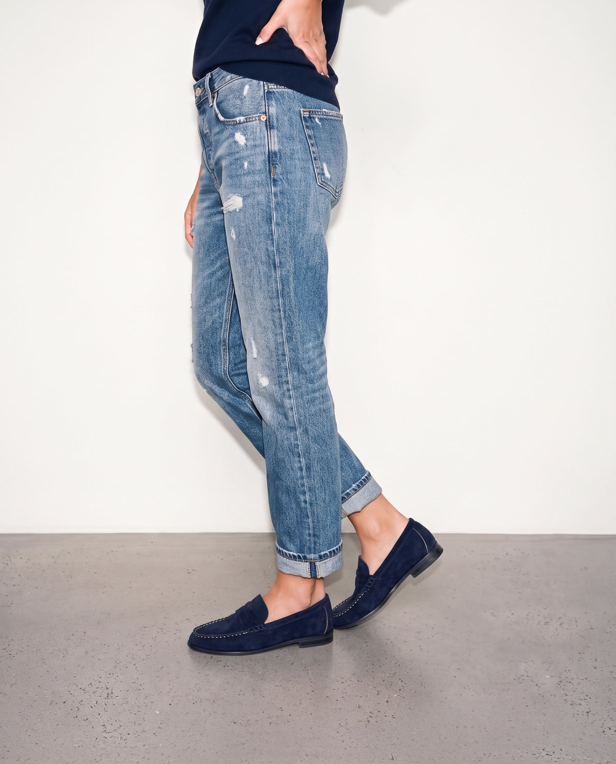 Mocassino "Lucia Blu”