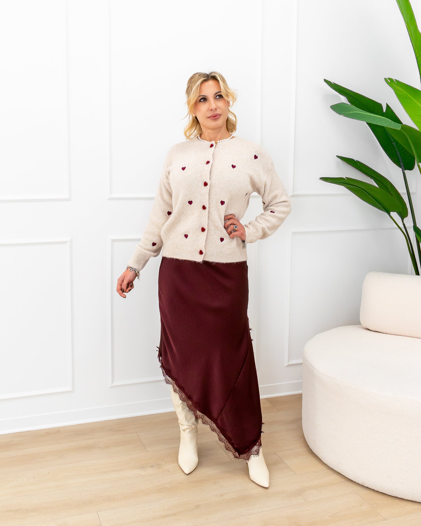 Cardigan “Cuore”