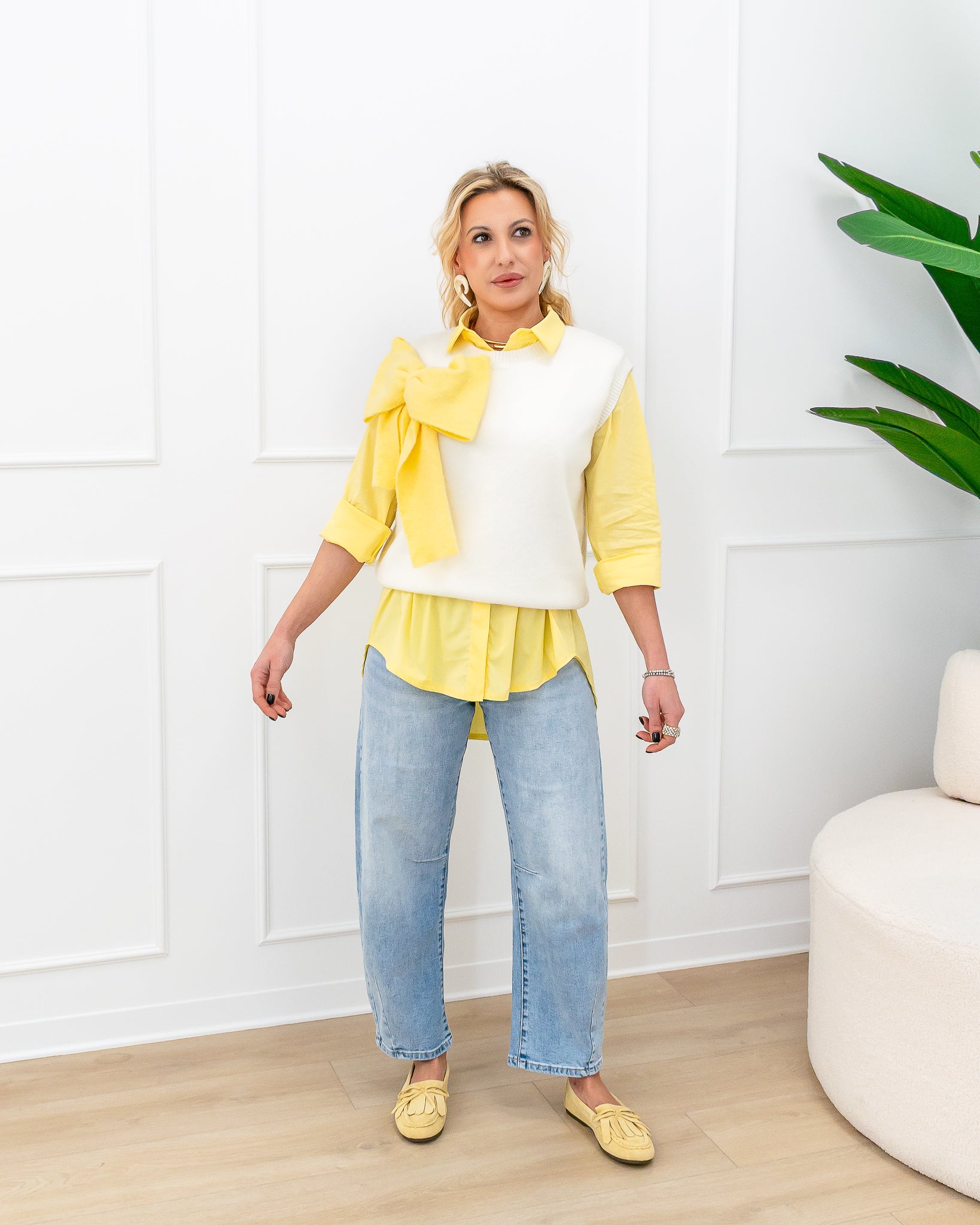 Gilet “Sandra Bianco”