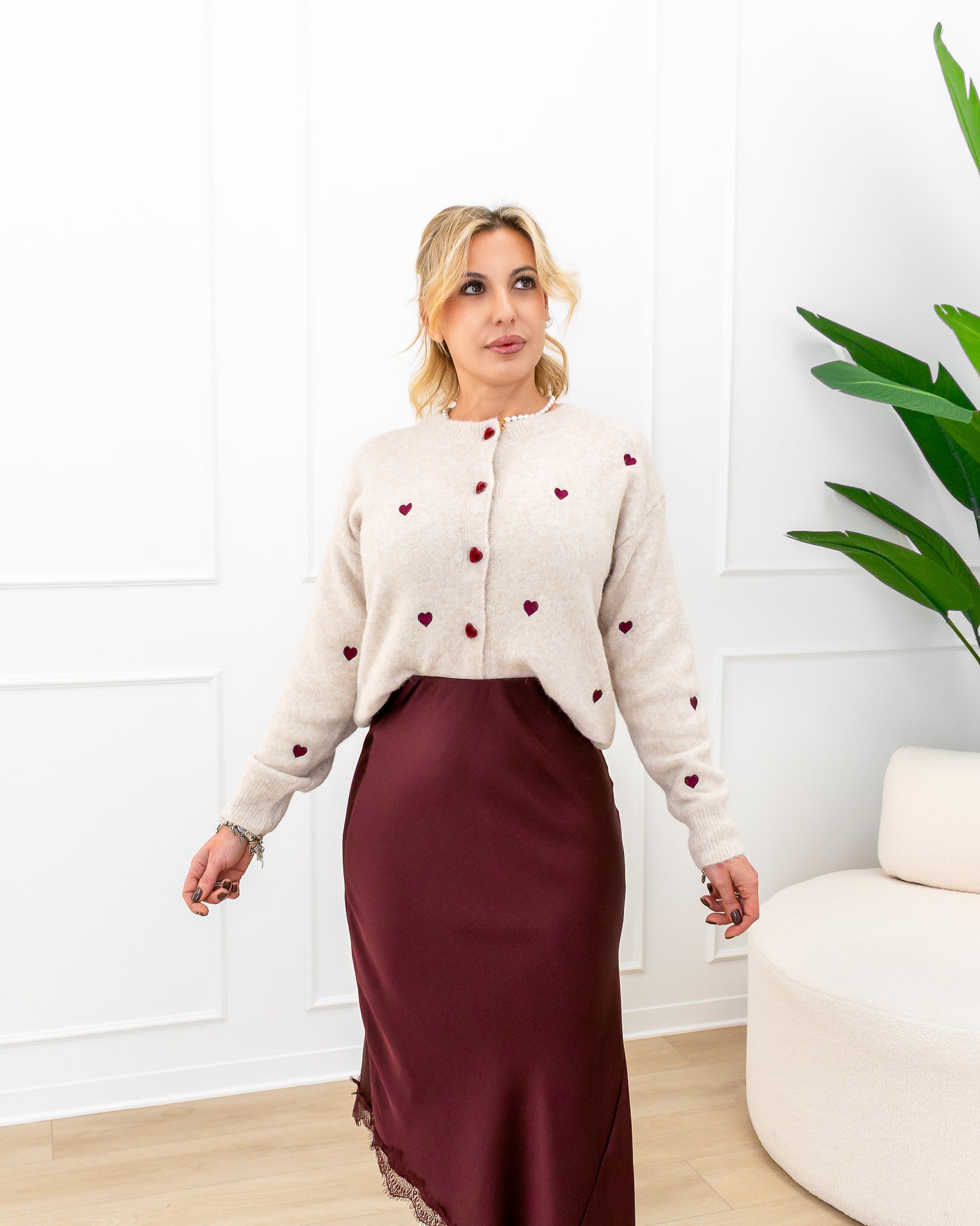 Cardigan “Cuore”