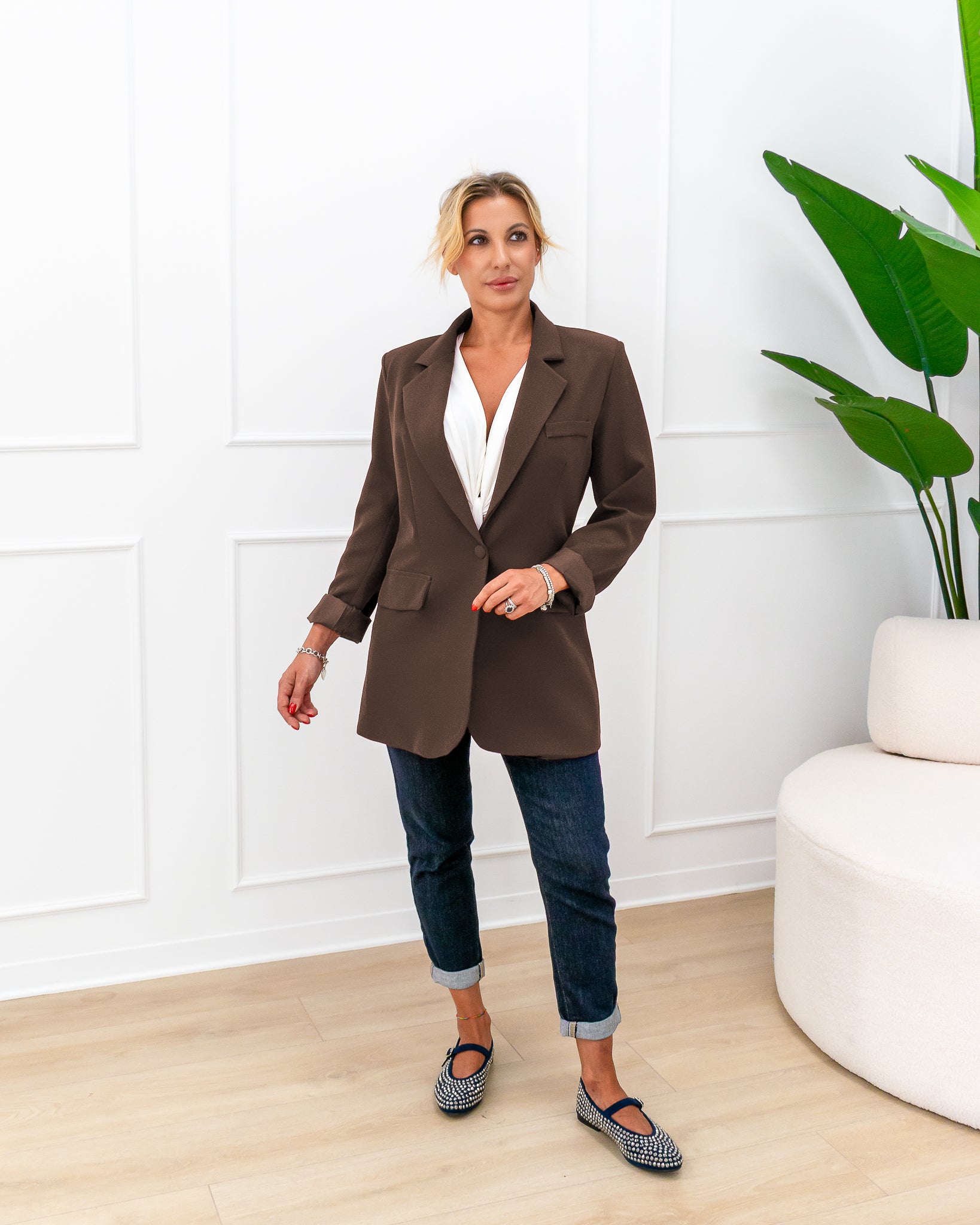 Blazer “Sofia Cioccolato”