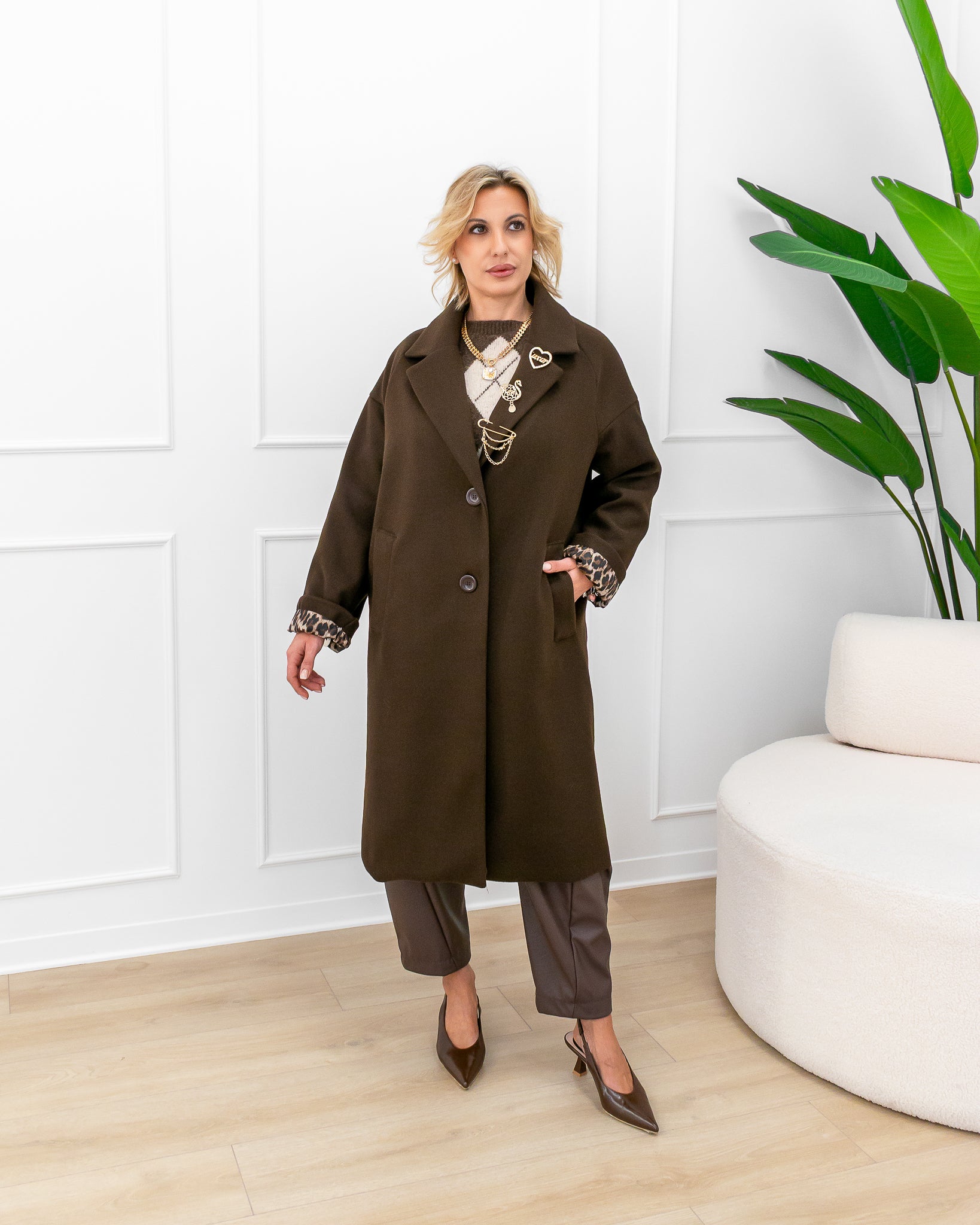 Cappotto “Clara Cioccolato”