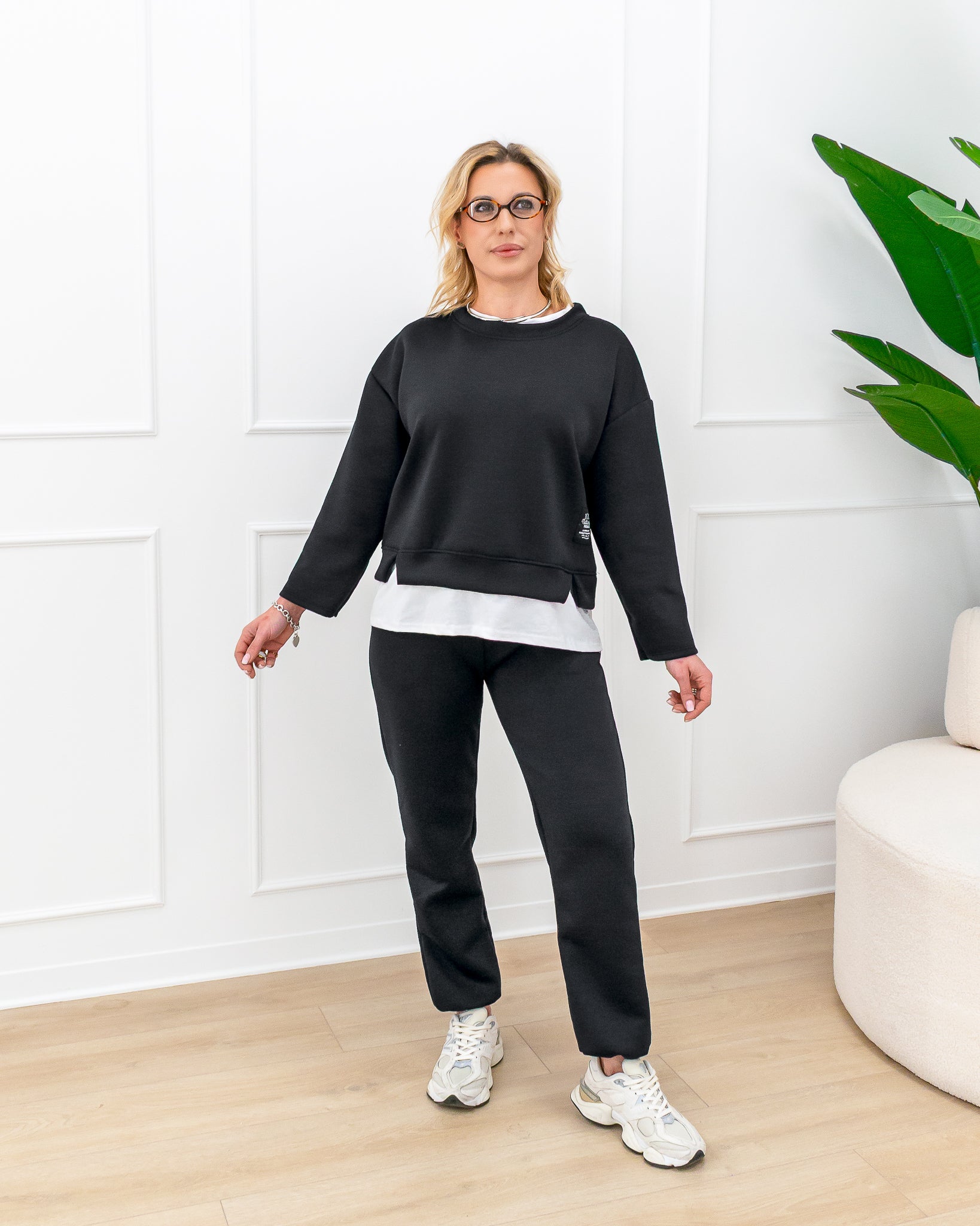 Completo “Sandra Nero”