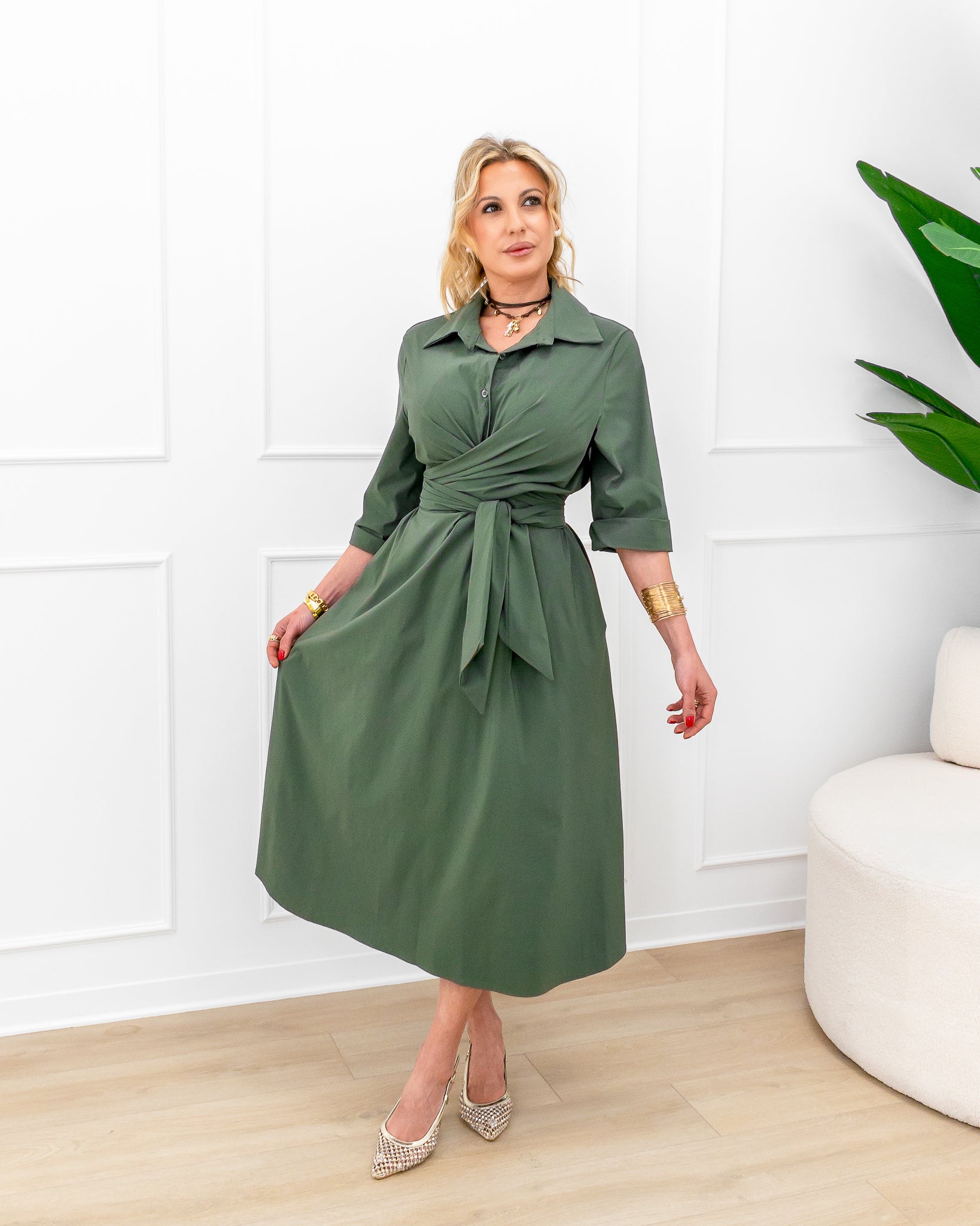 Abito “Olivia Verde”