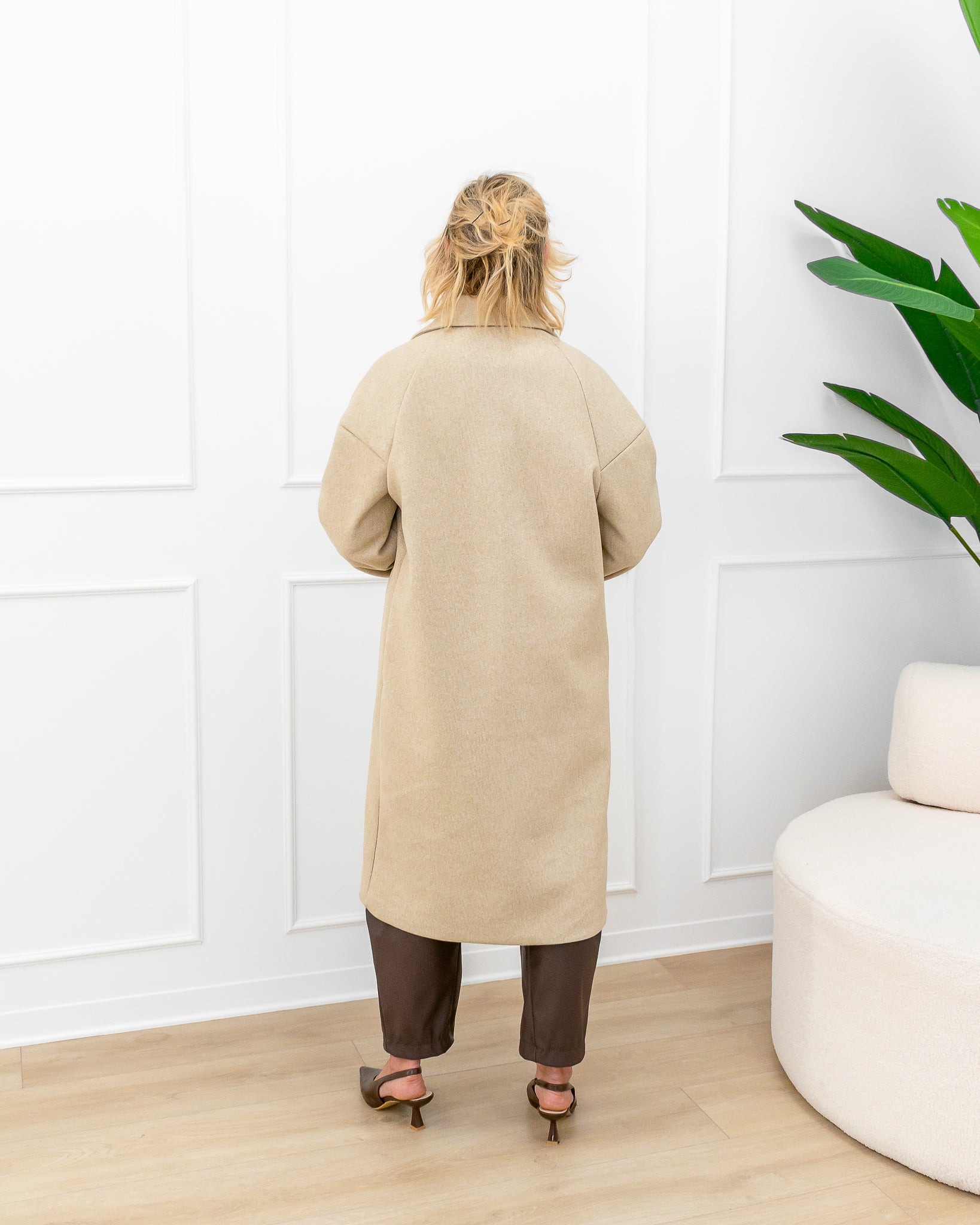 Cappotto “Clara Sabbia”