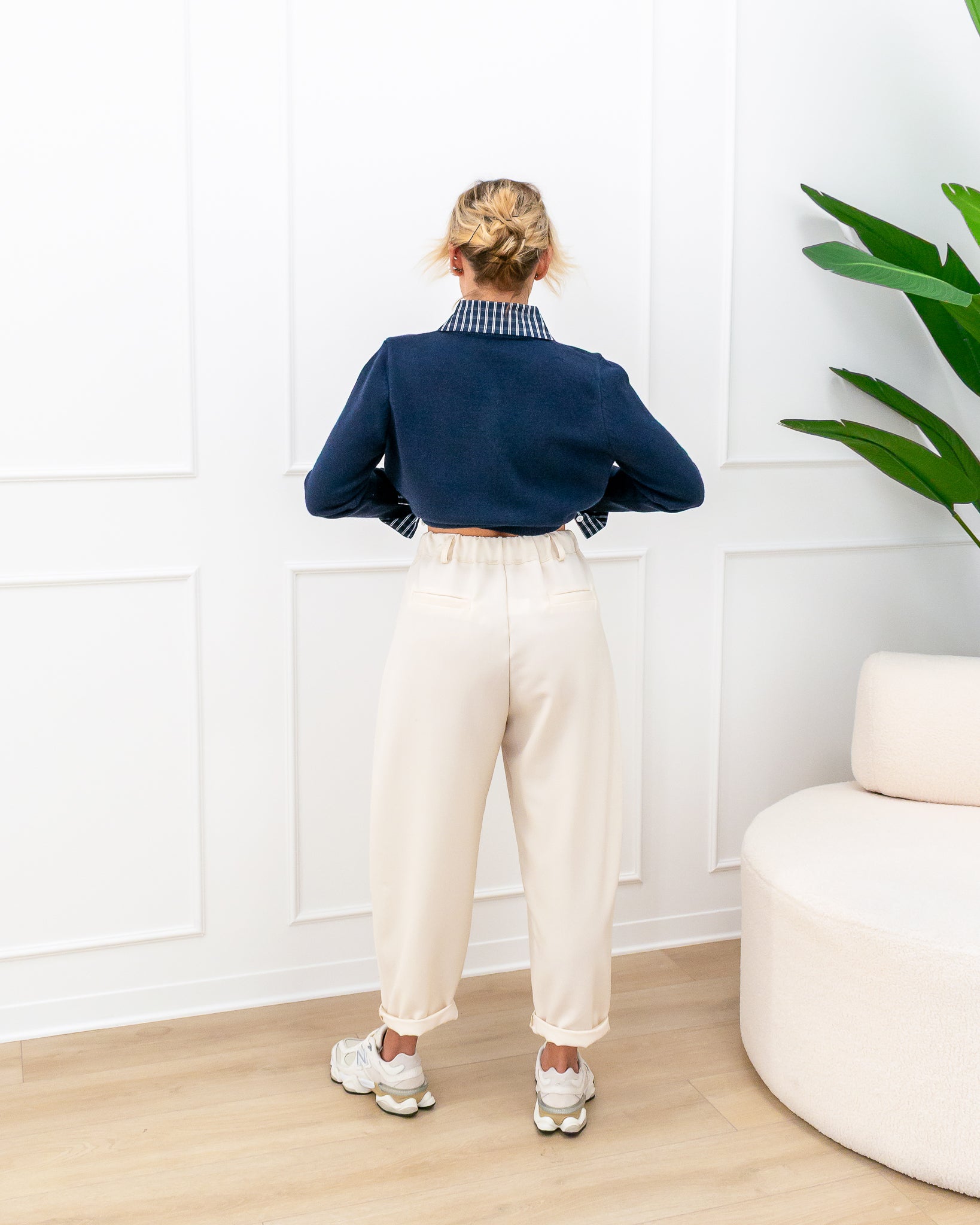 Pantalone “Noelia Bianco”