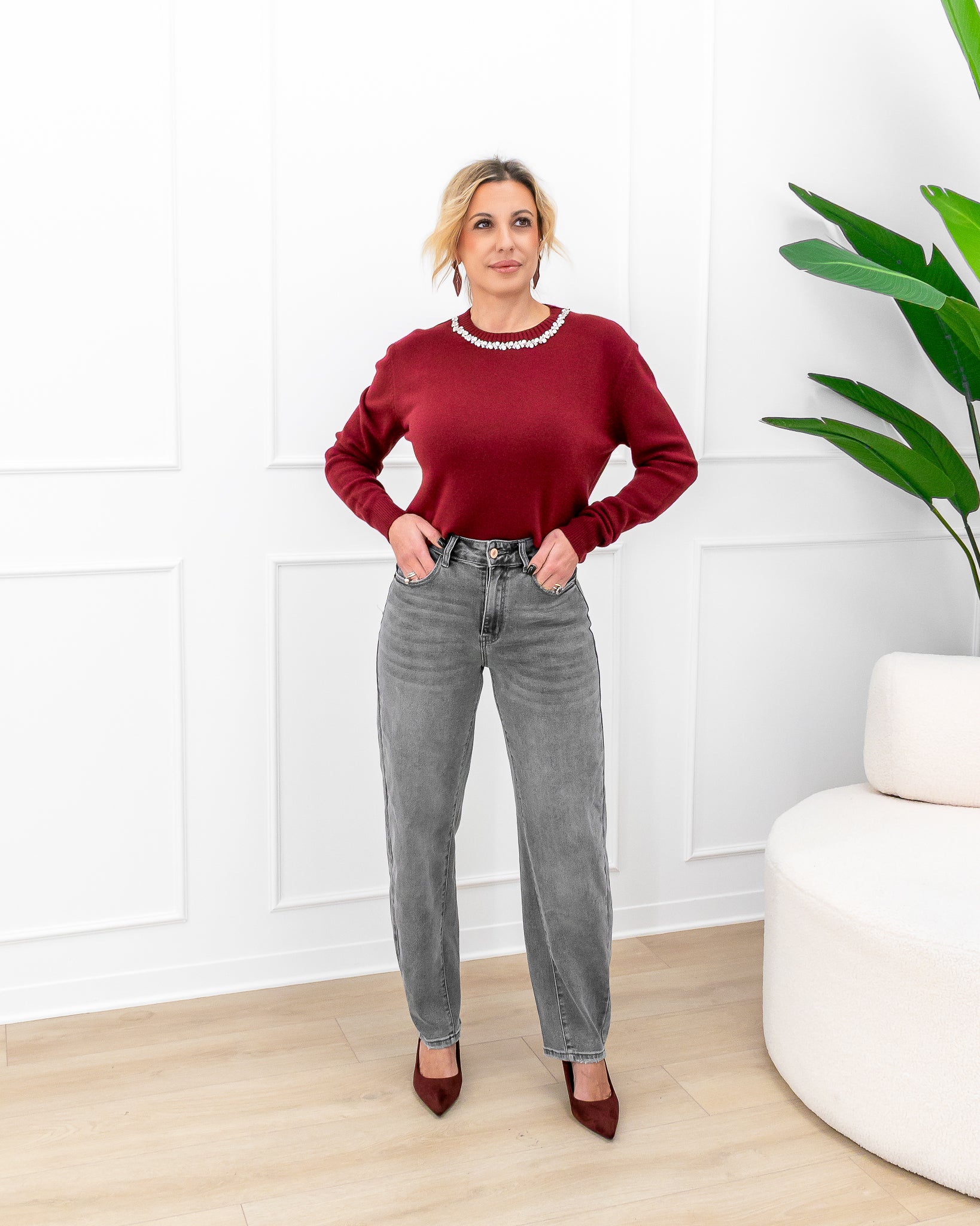 Maglia “Vania Bordeaux”