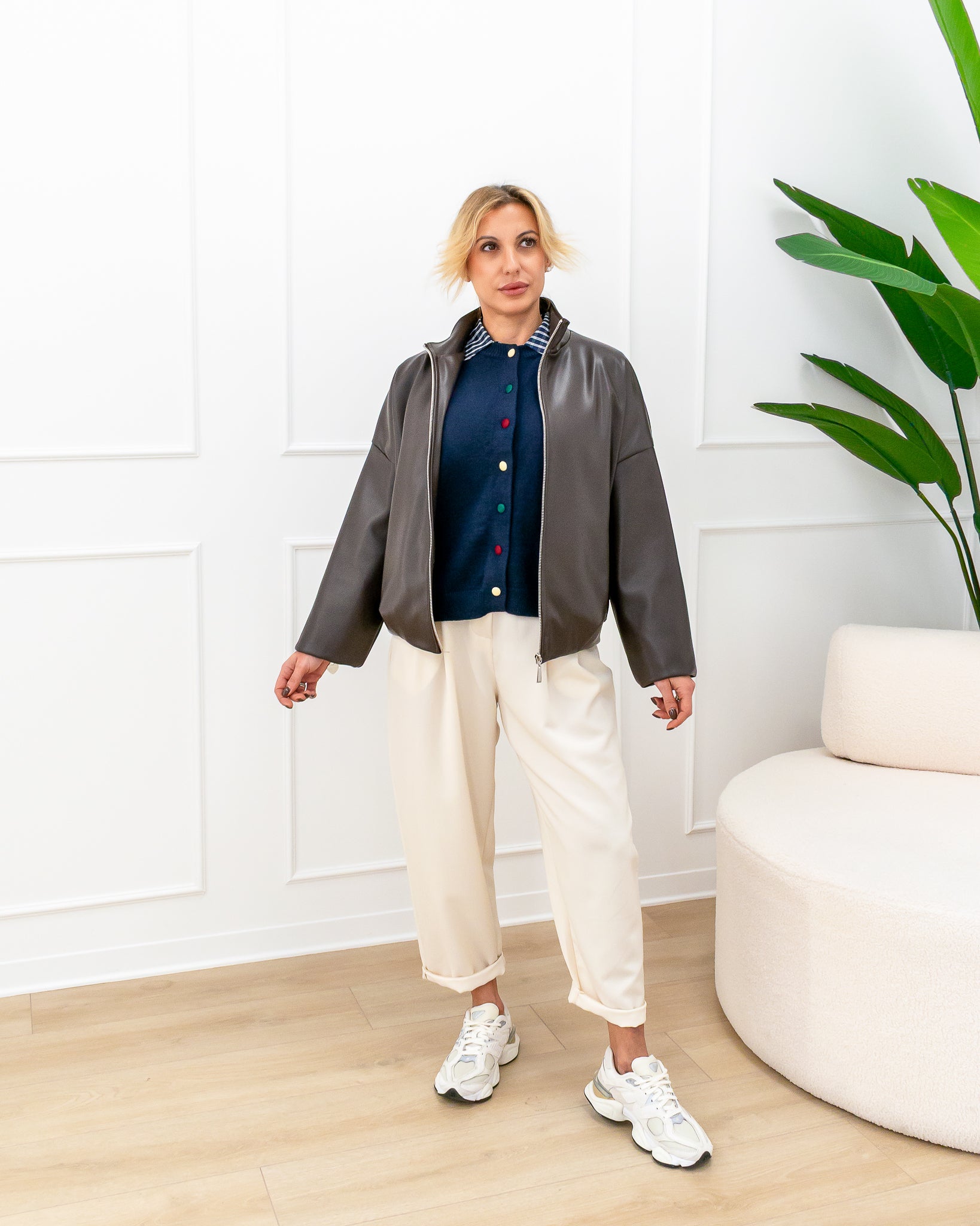Pantalone “Noelia Bianco”