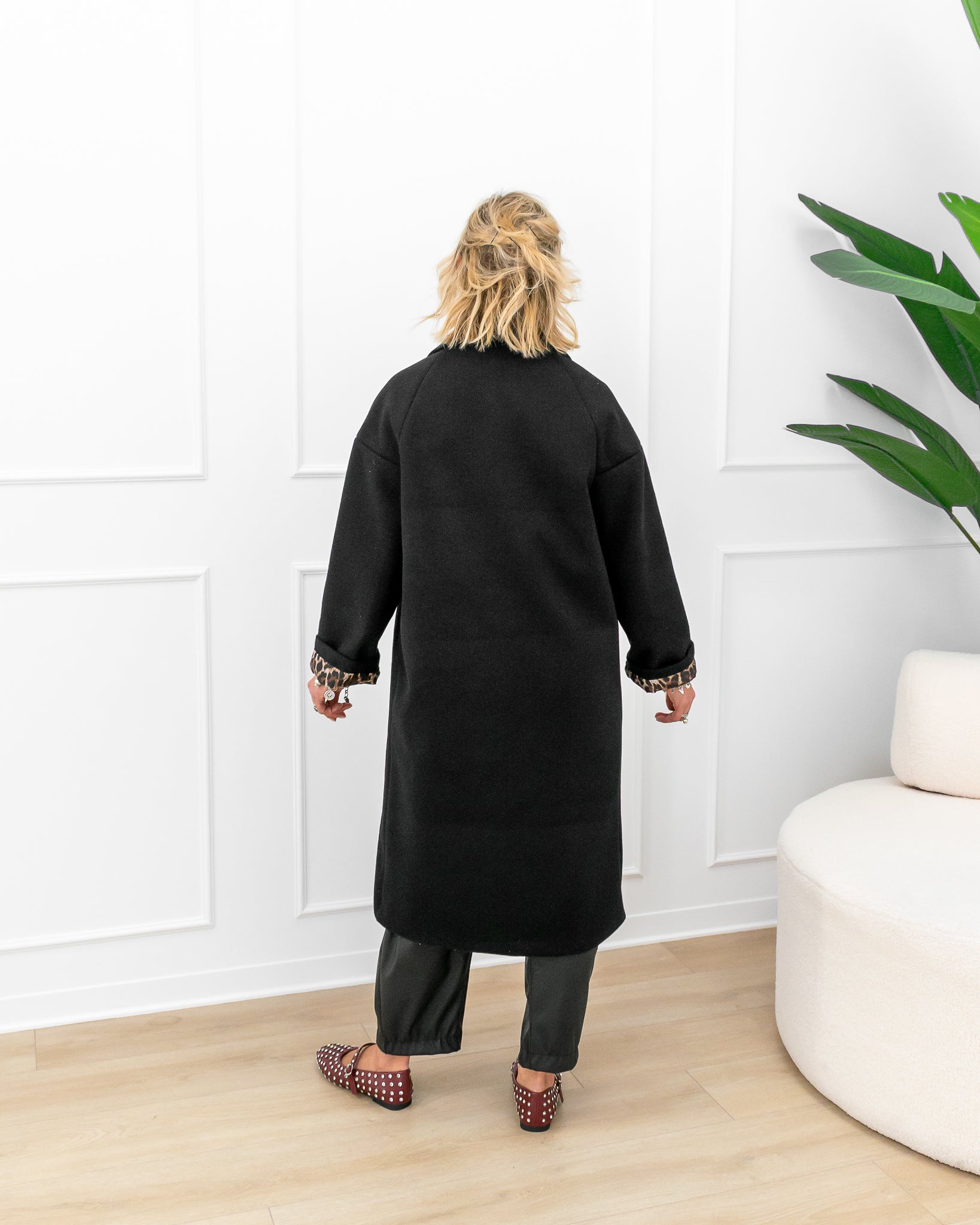 Cappotto “Clara Nero”