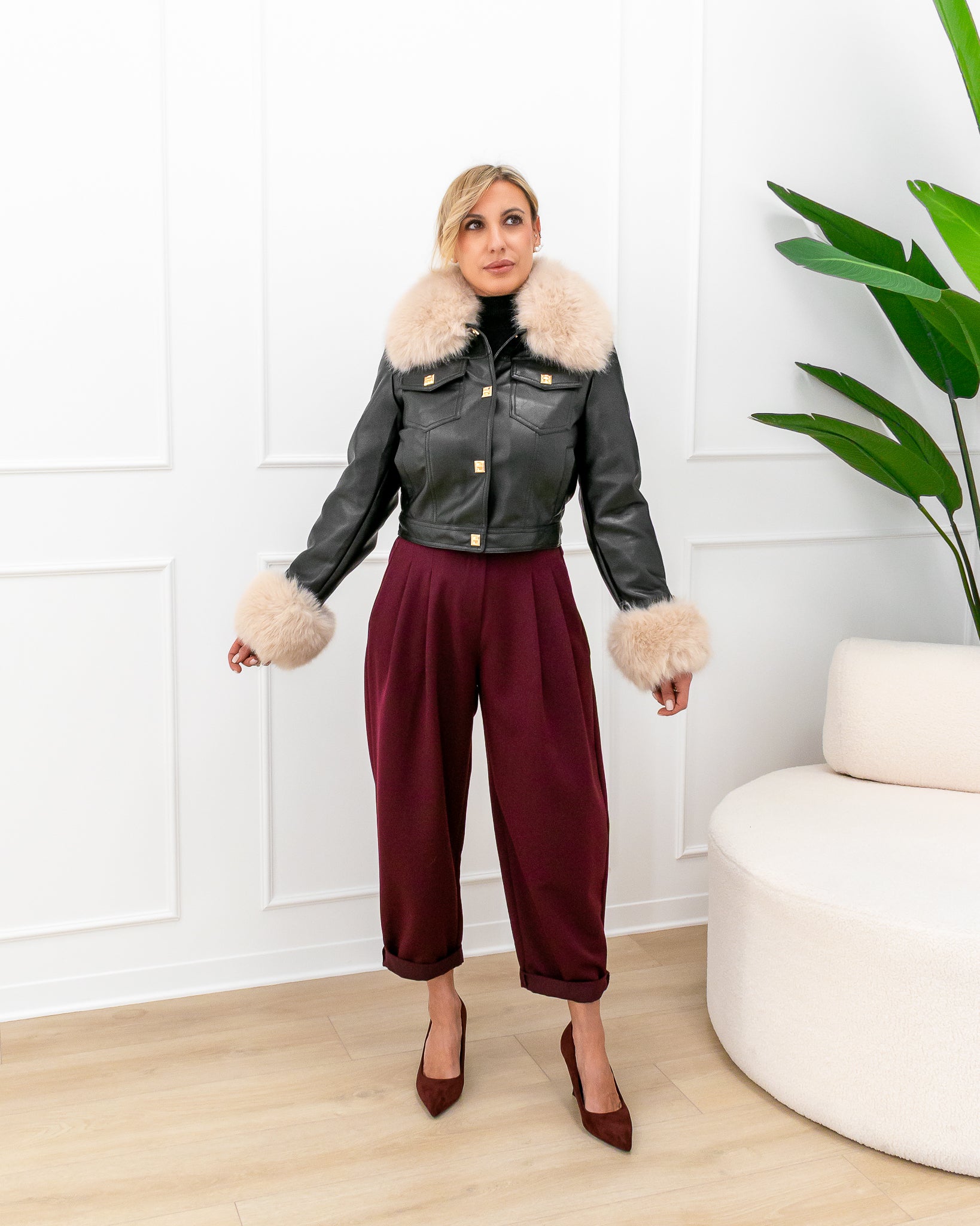 Giubbino “Anika Nero”