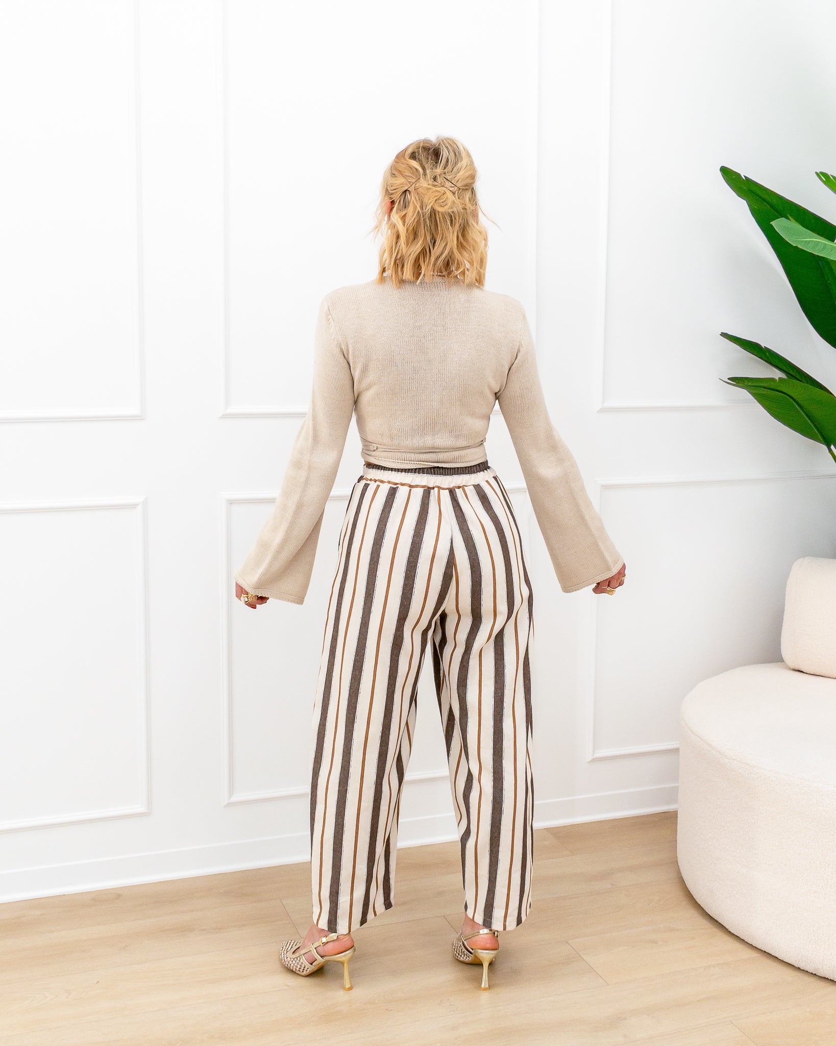Cardigan “Elettra Sabbia”