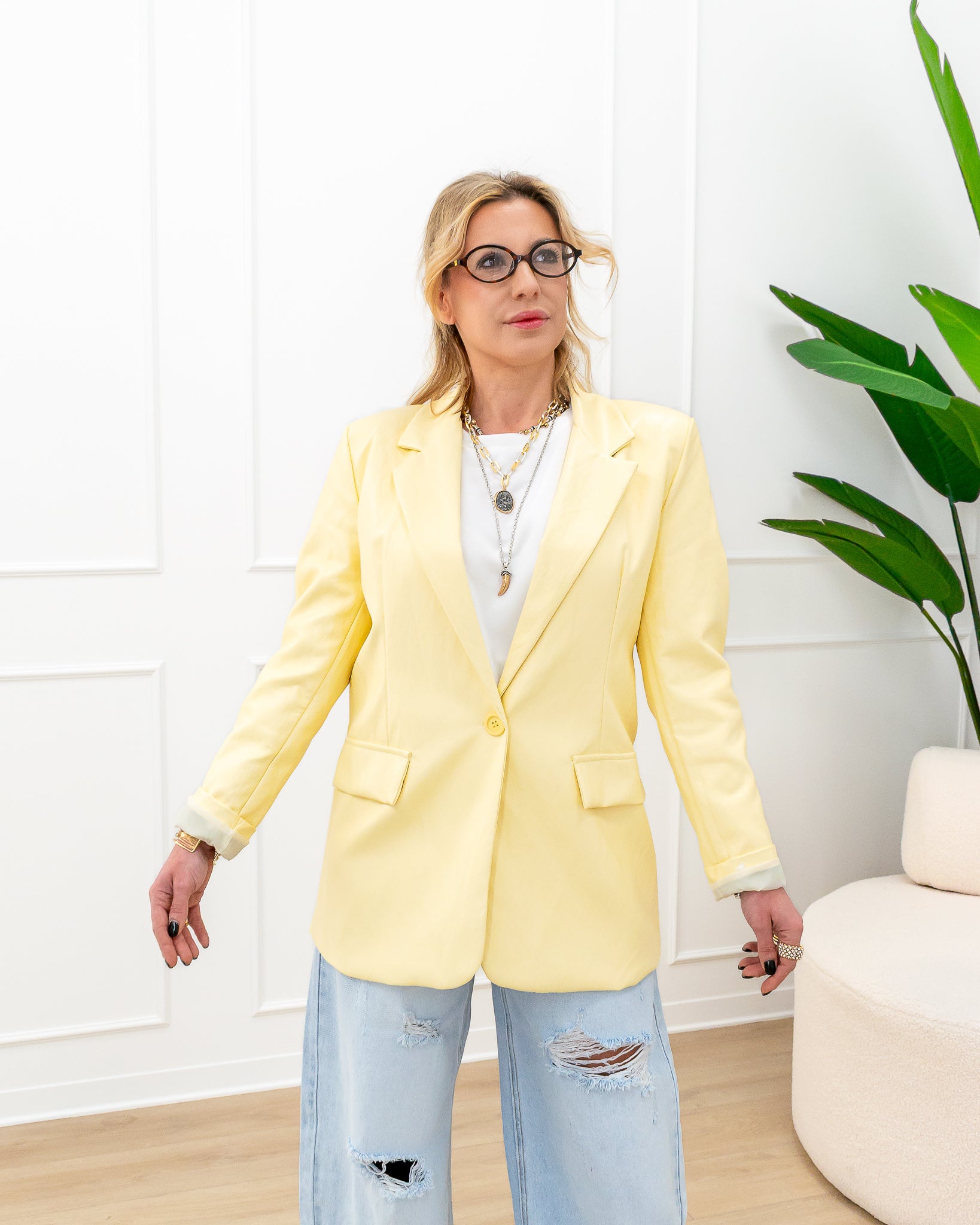 Blazer “Flavia Giallo”