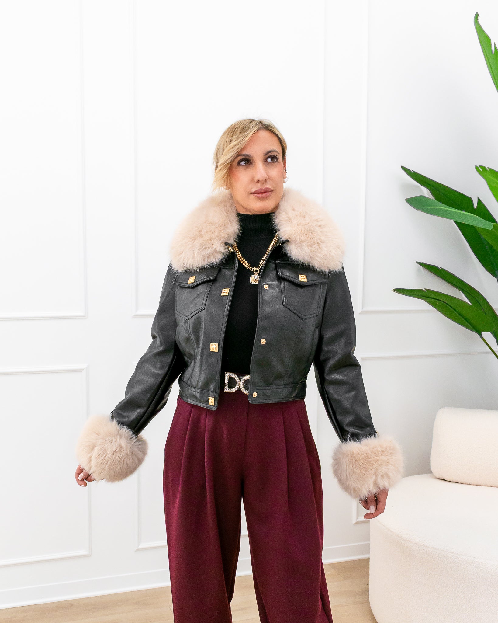 Giubbino “Anika Nero”