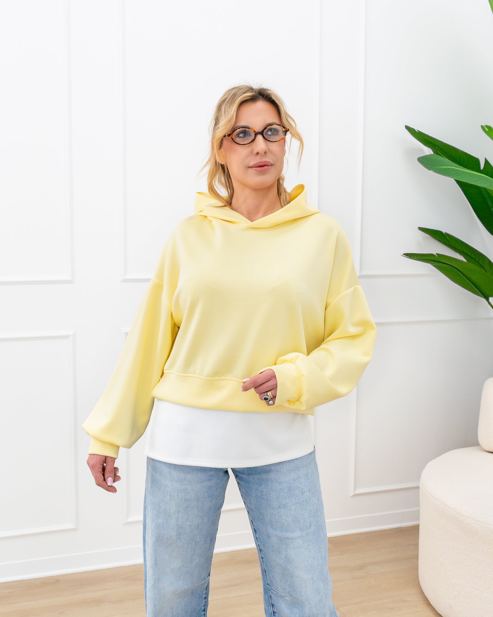 Felpa “Anita Gialla”