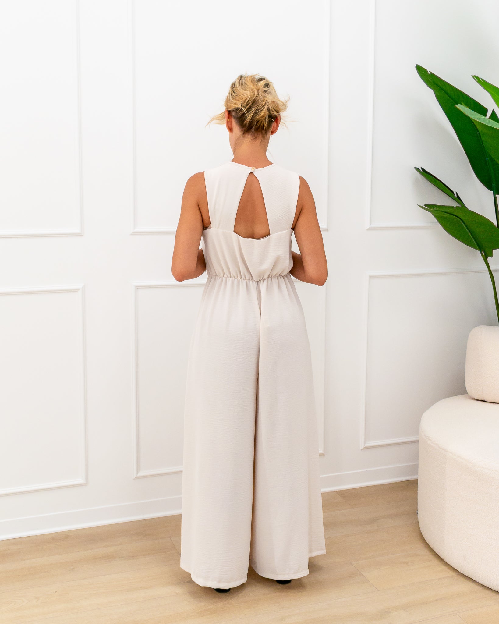 Jumpsuit “Rossella Panna”
