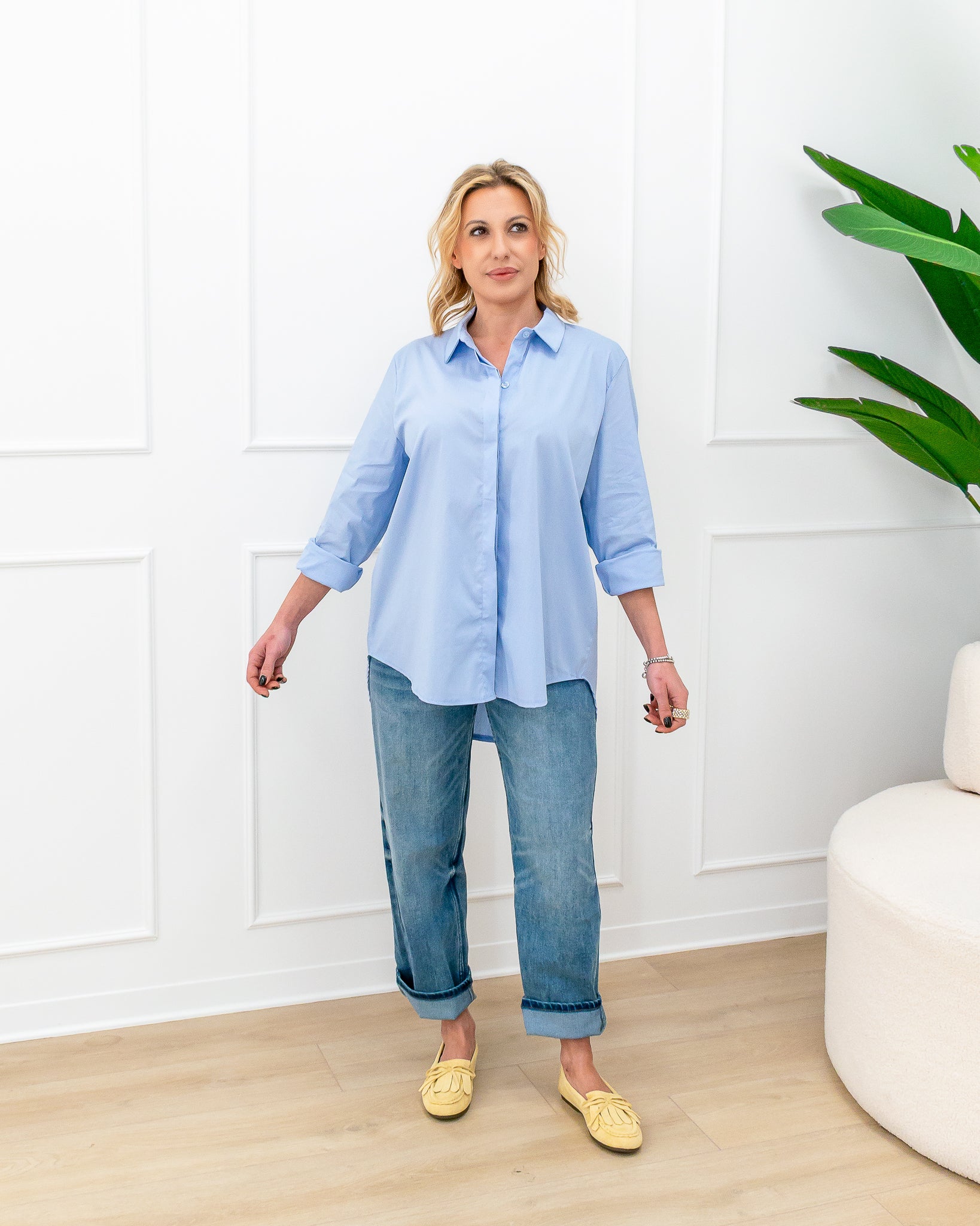 Camicia “Chiara Celeste”