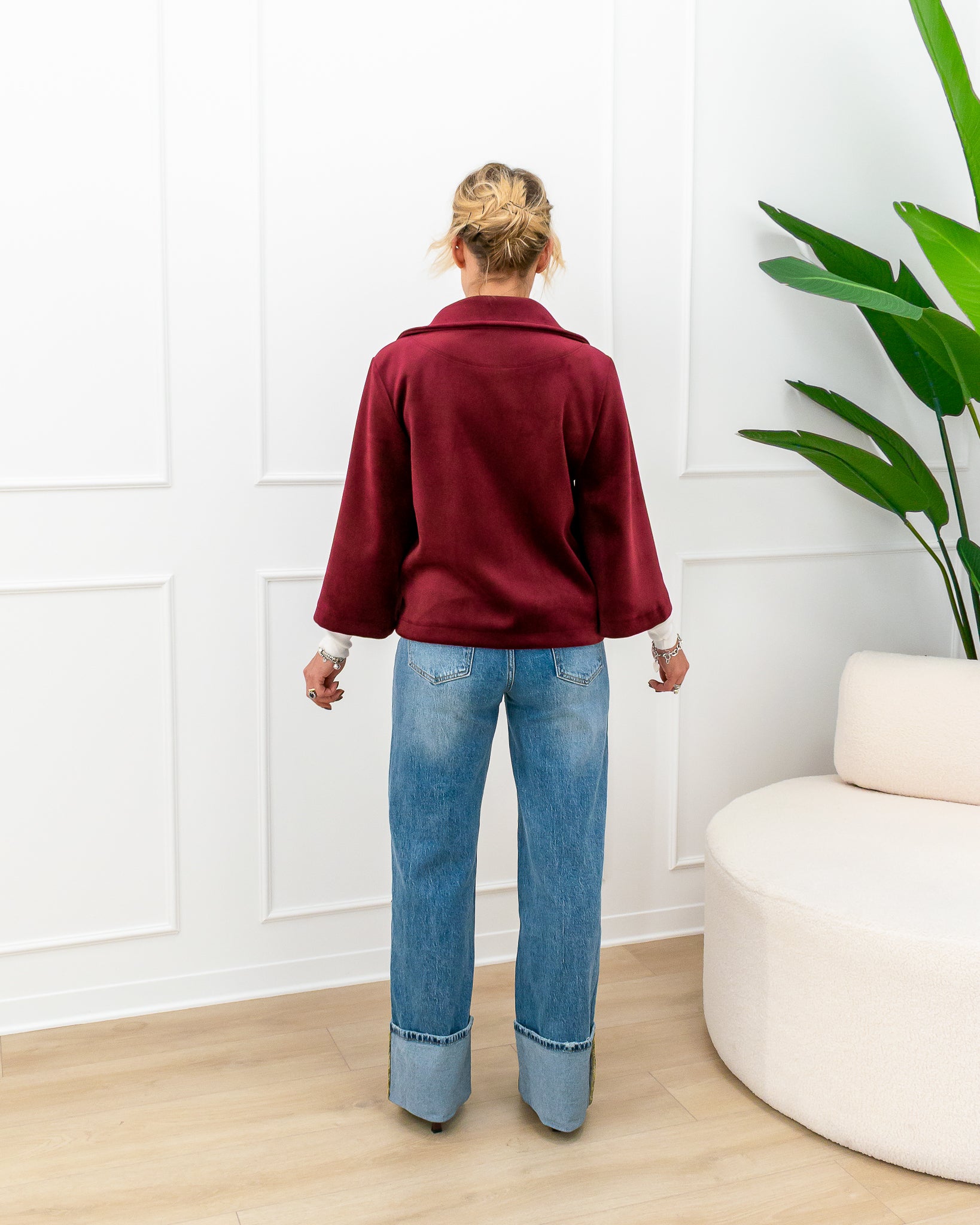 Giubbino “Agnese Bordeaux”