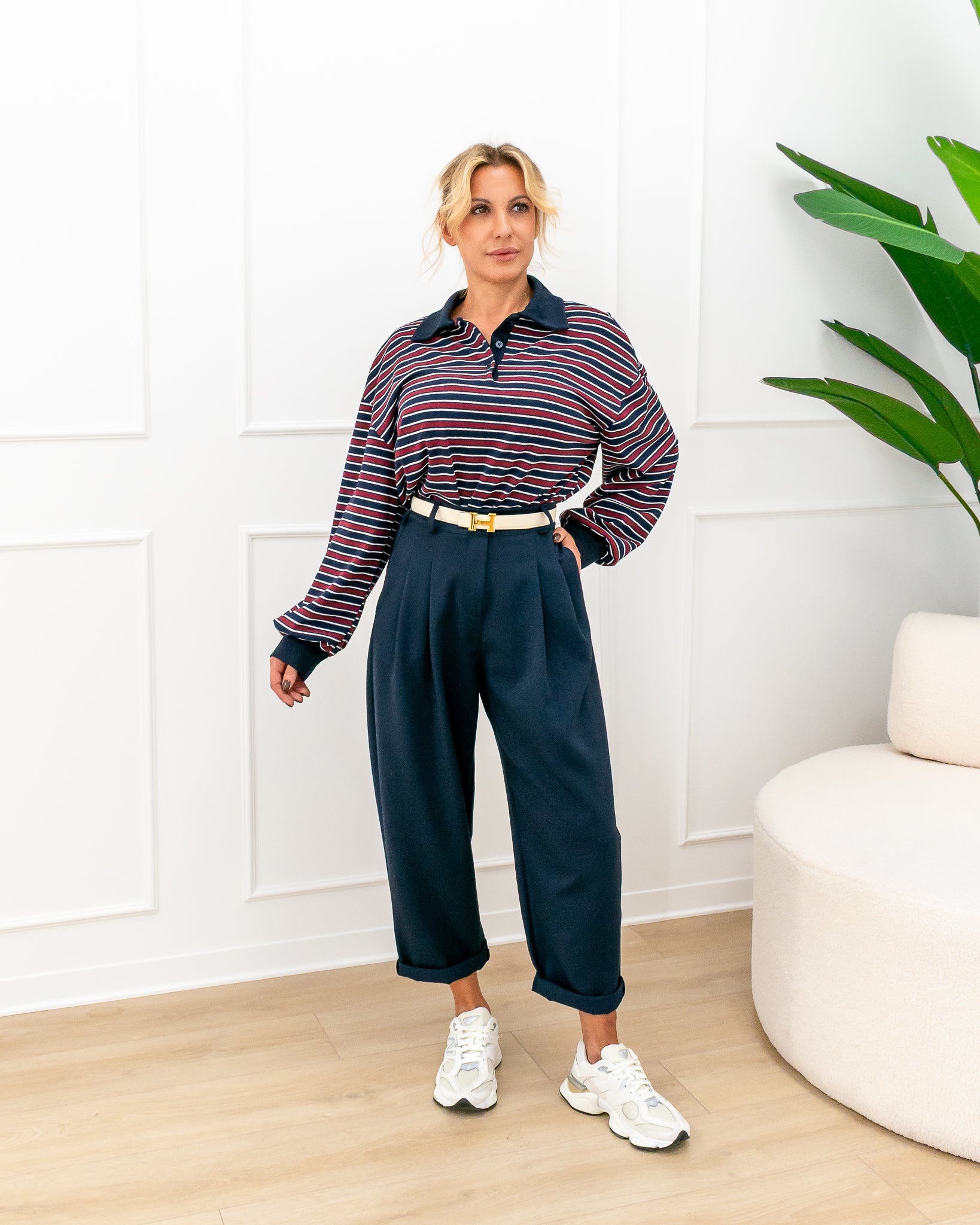 Pantalone “Noelia Blu”