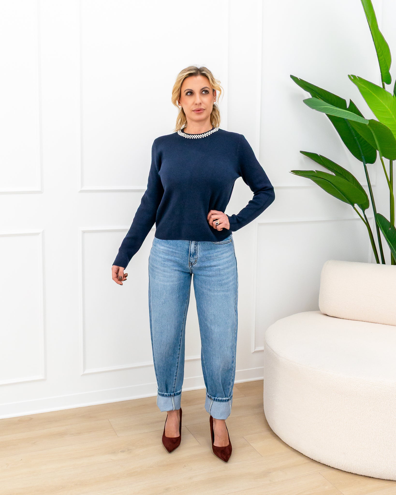 Maglia “Irene Blu”