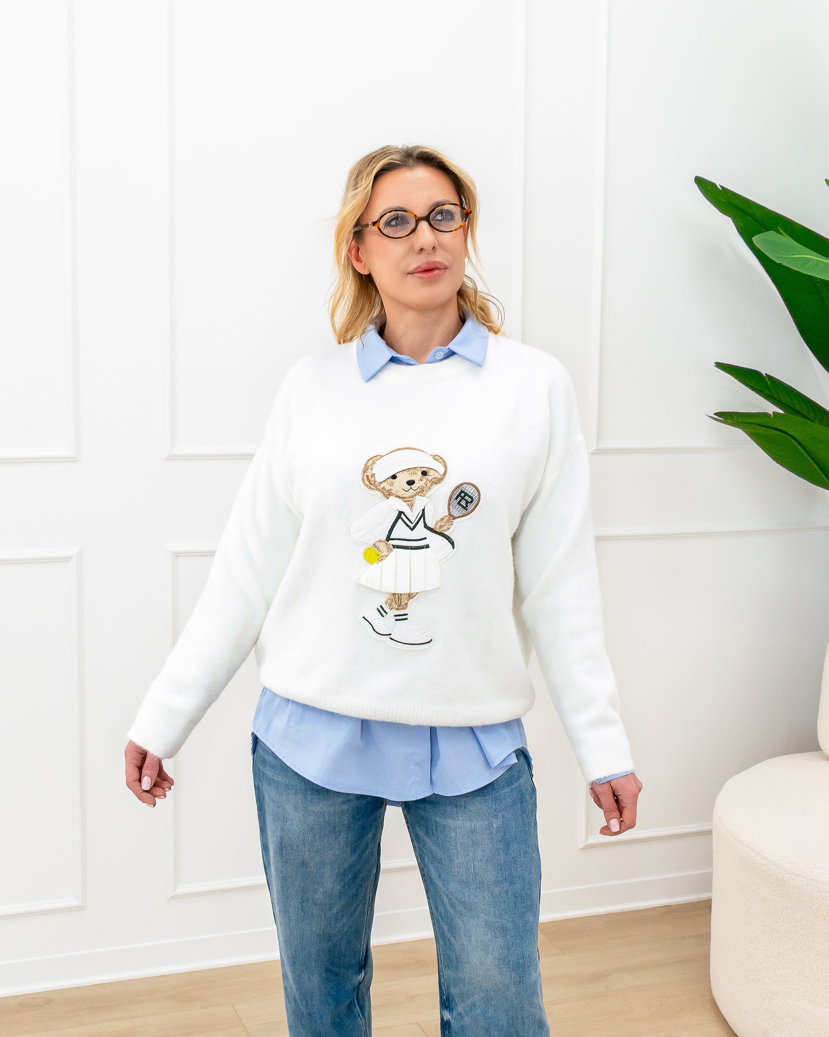 Maglia “Giada Bianca”