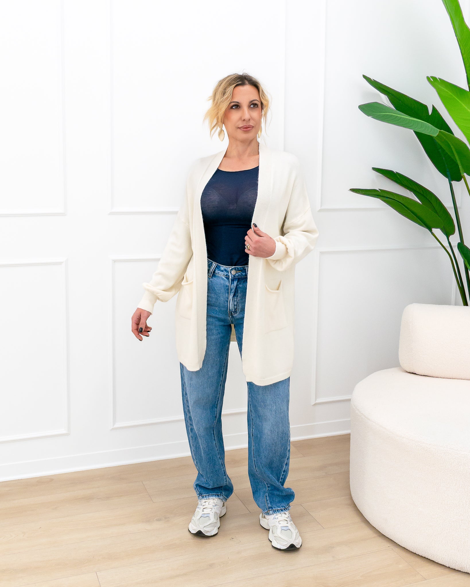 Cardigan “Sandra Panna”