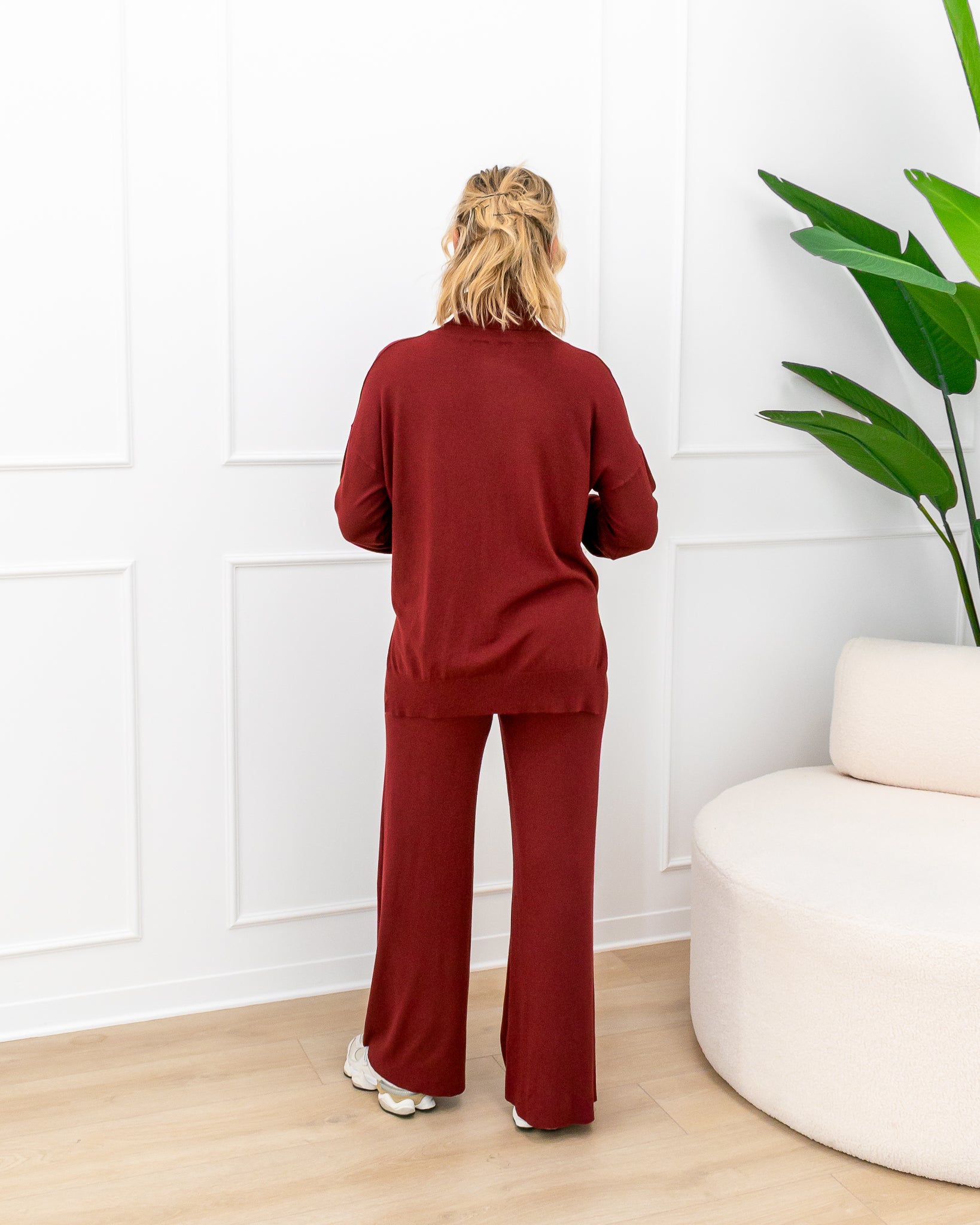 Completo “Ilaria Bordeaux”