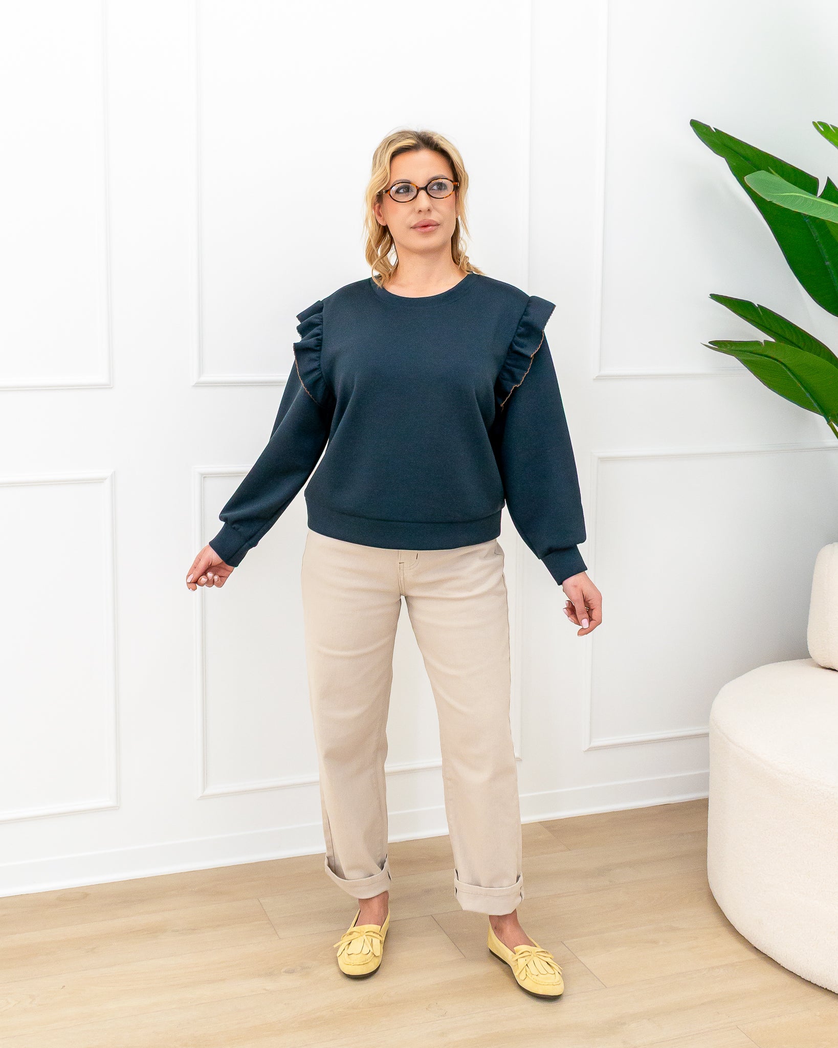 Maglia “Ambra Blu”