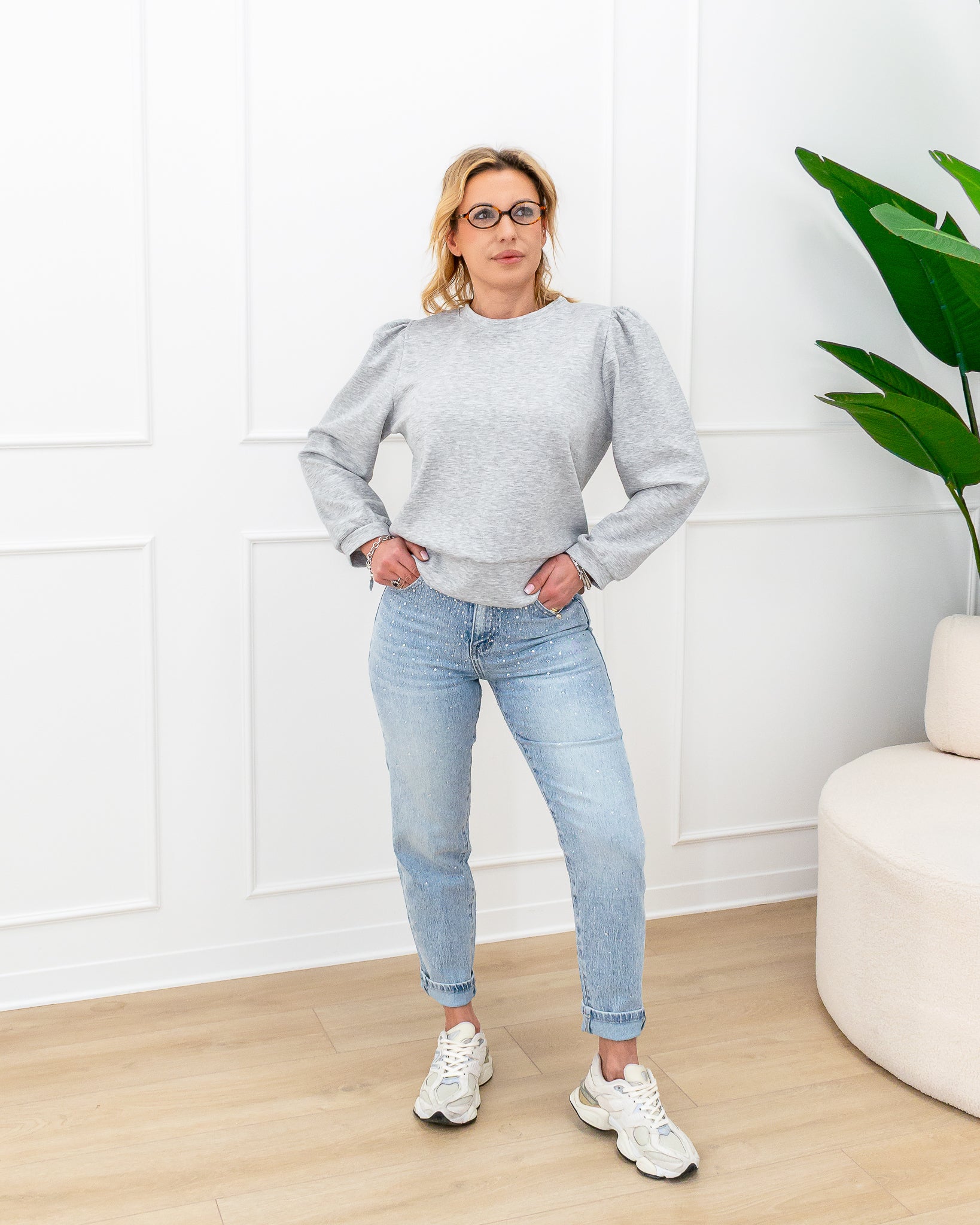 Maglia “Debora Grigia”