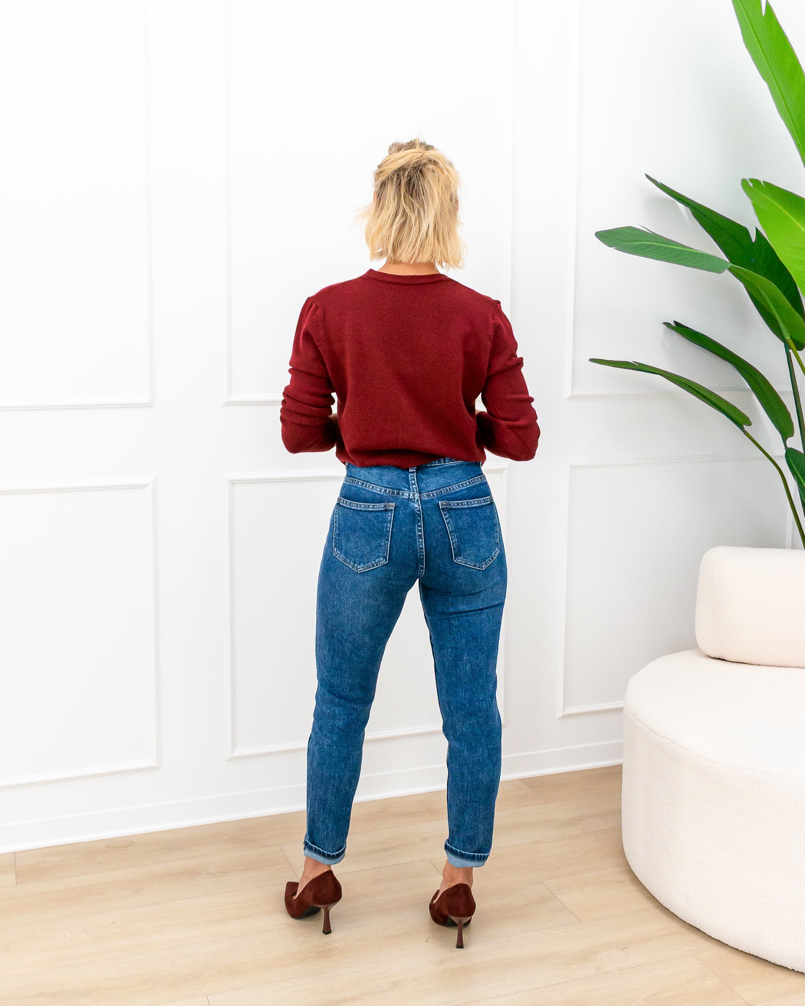 Cardigan “Angelina Bordeaux”