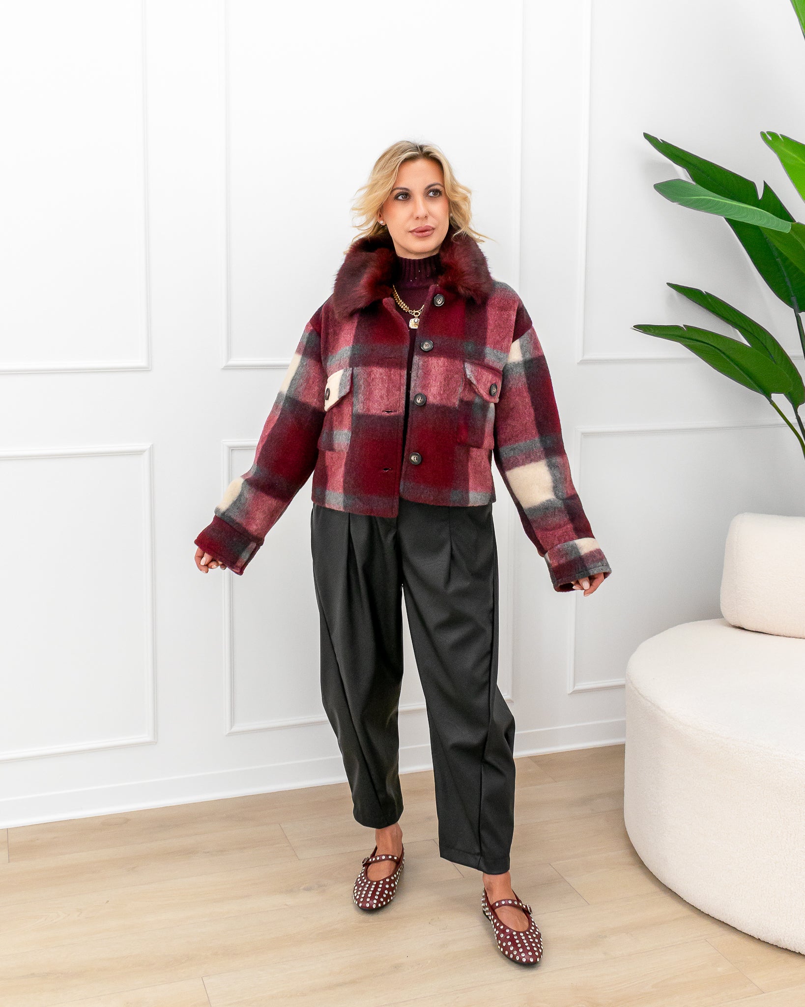 Giubbino “Denise Bordeaux”