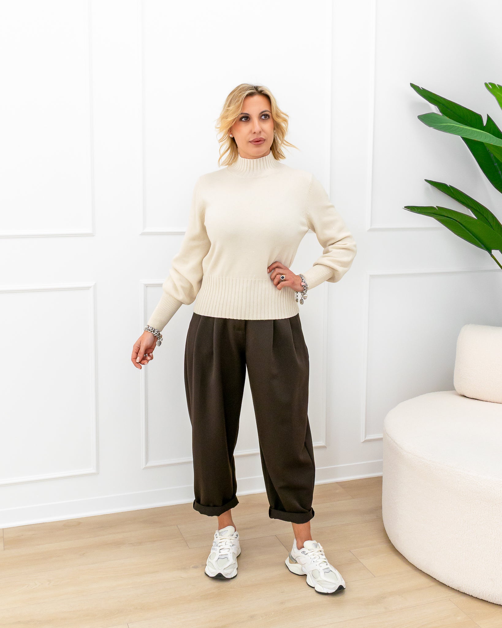 Maglia “Melania Panna”