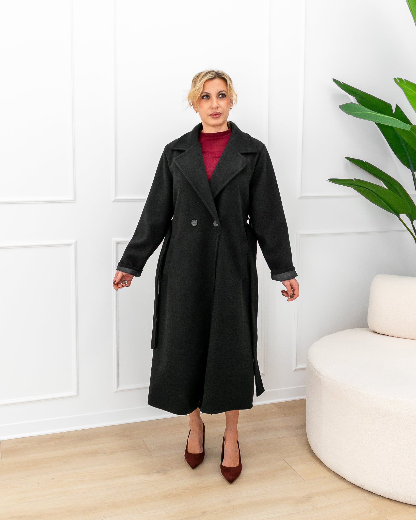 Cappotto “Marzia Nero”