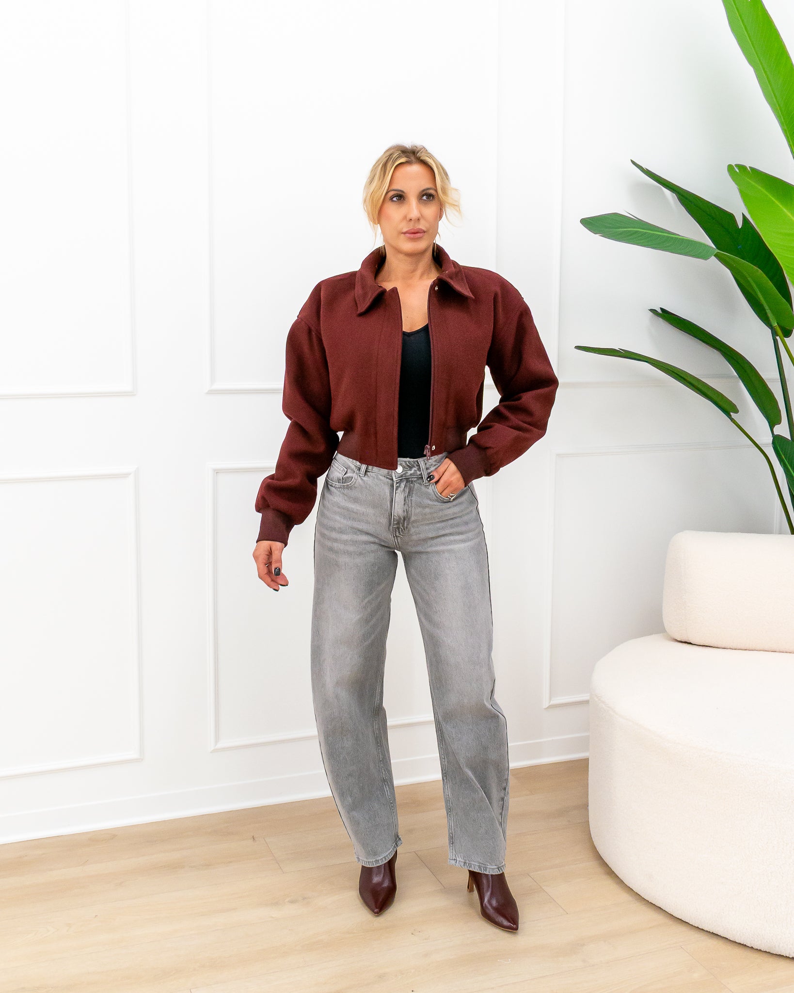 Giubbino “Stefania Bordeaux”