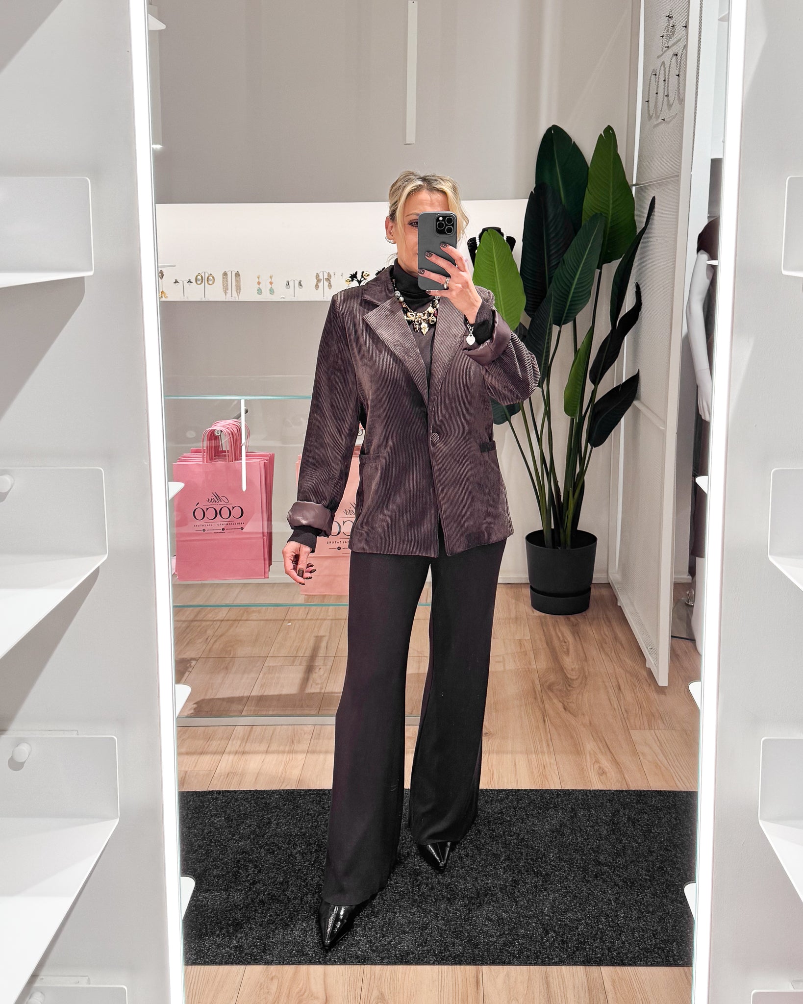 Blazer “Magda Marrone”