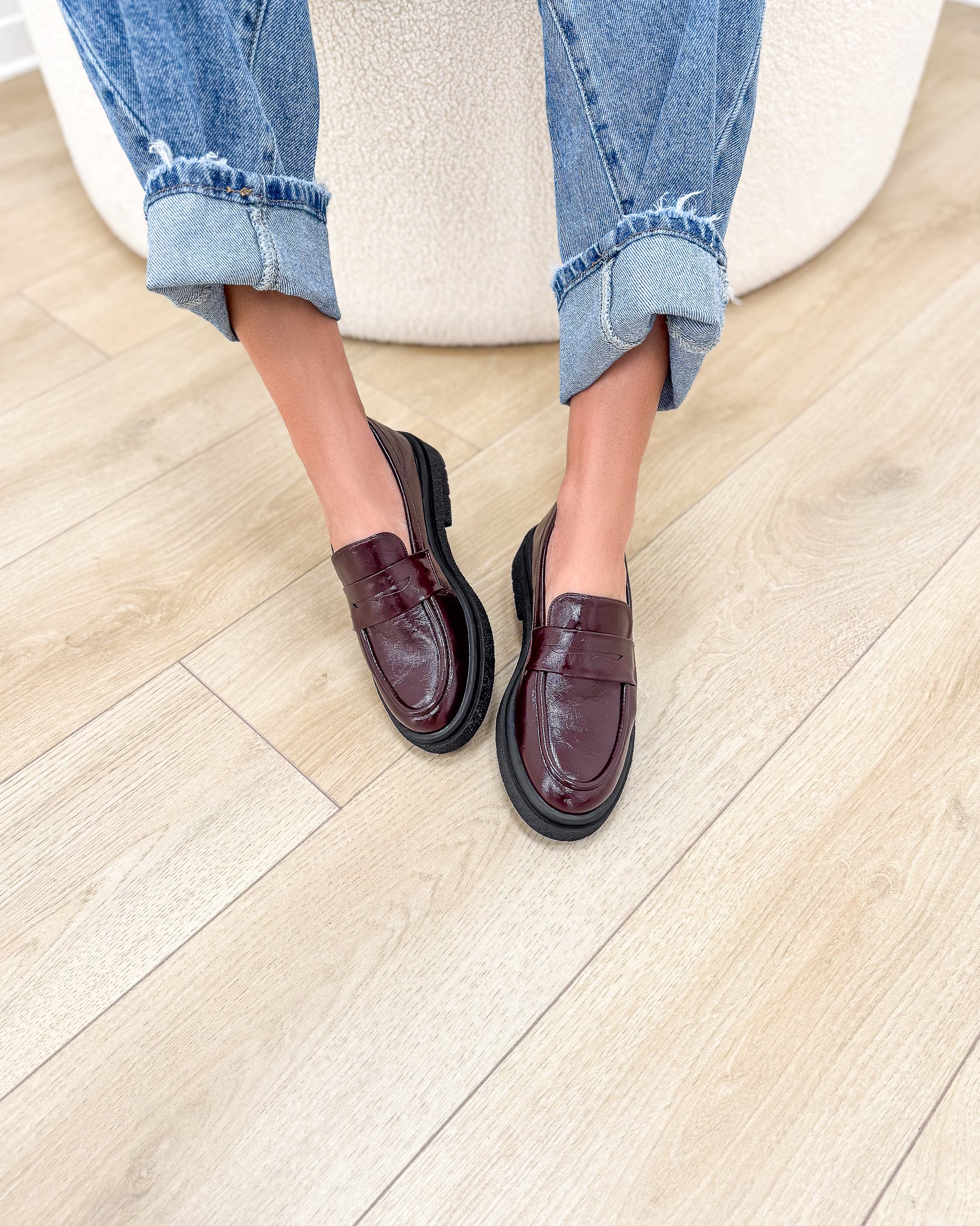 Mocassino “Gisella Bordeaux”