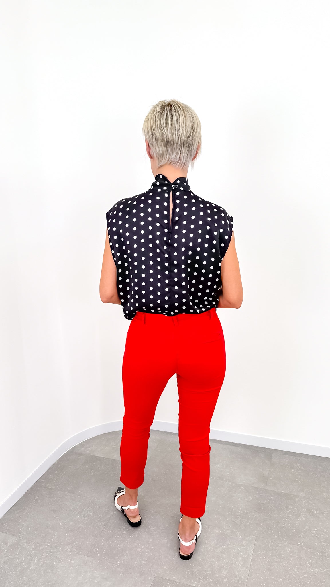 Pantalone "Tiziana Rosso"