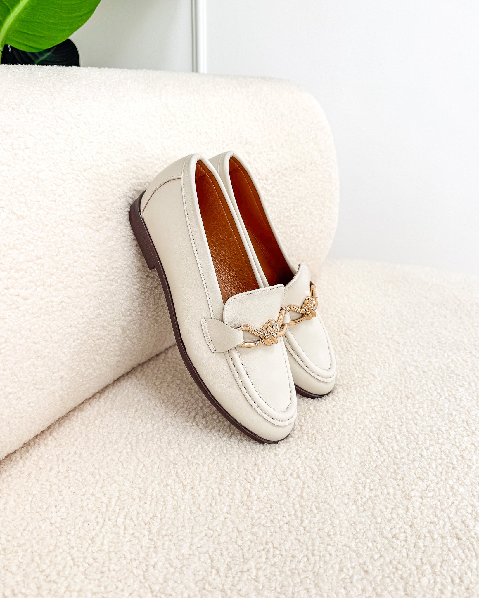 Mocassino “Tiziana Beige”